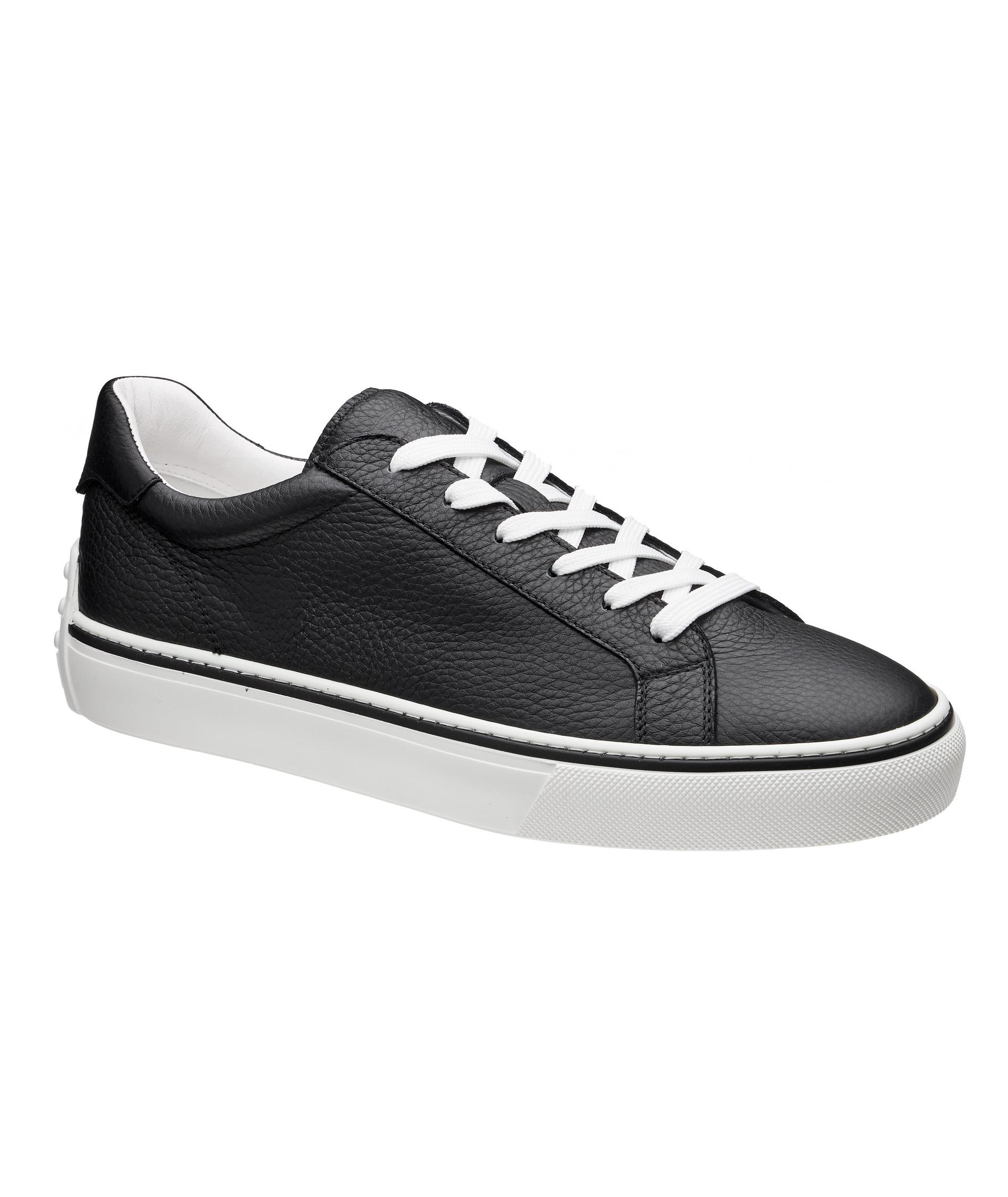 Leather Low-Top Sneakers image 0