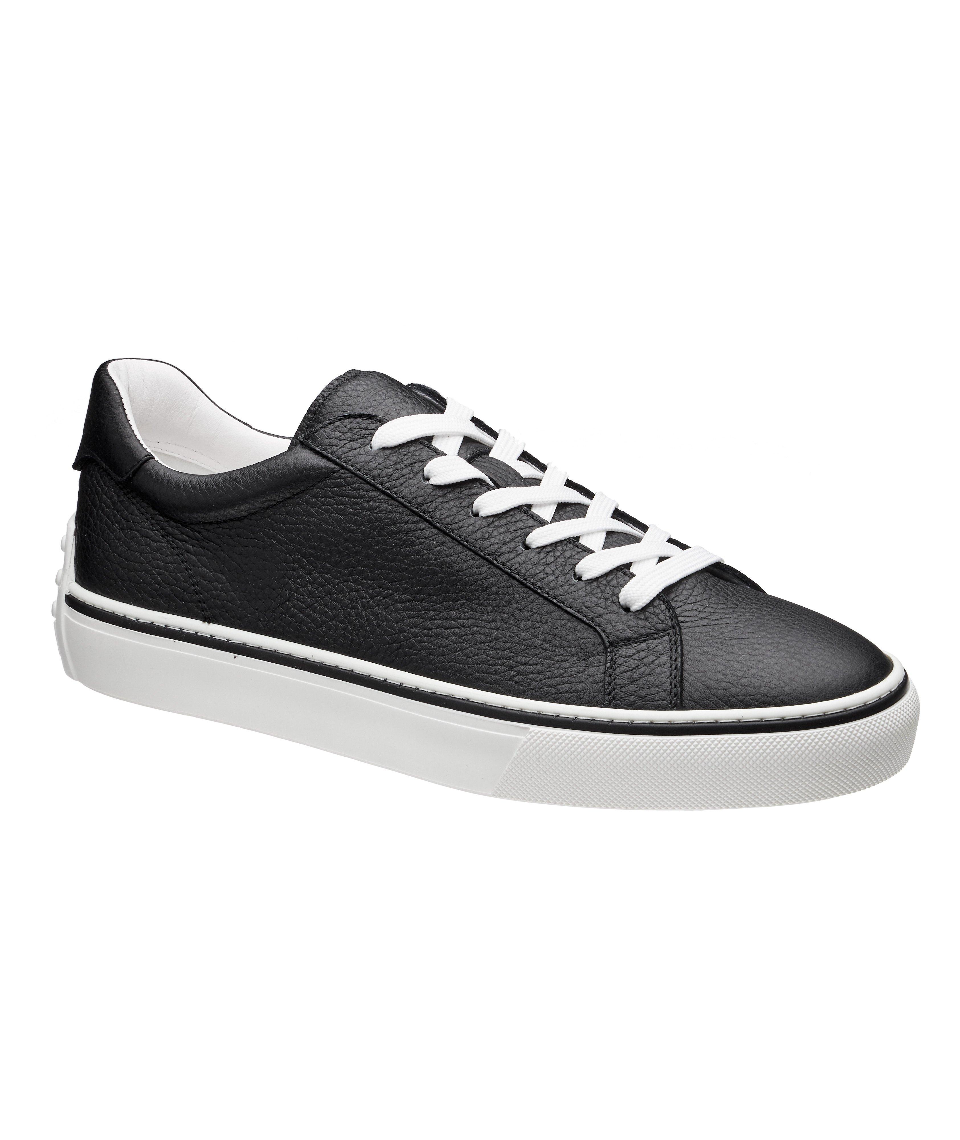 Leather Low-Top Sneakers image 0