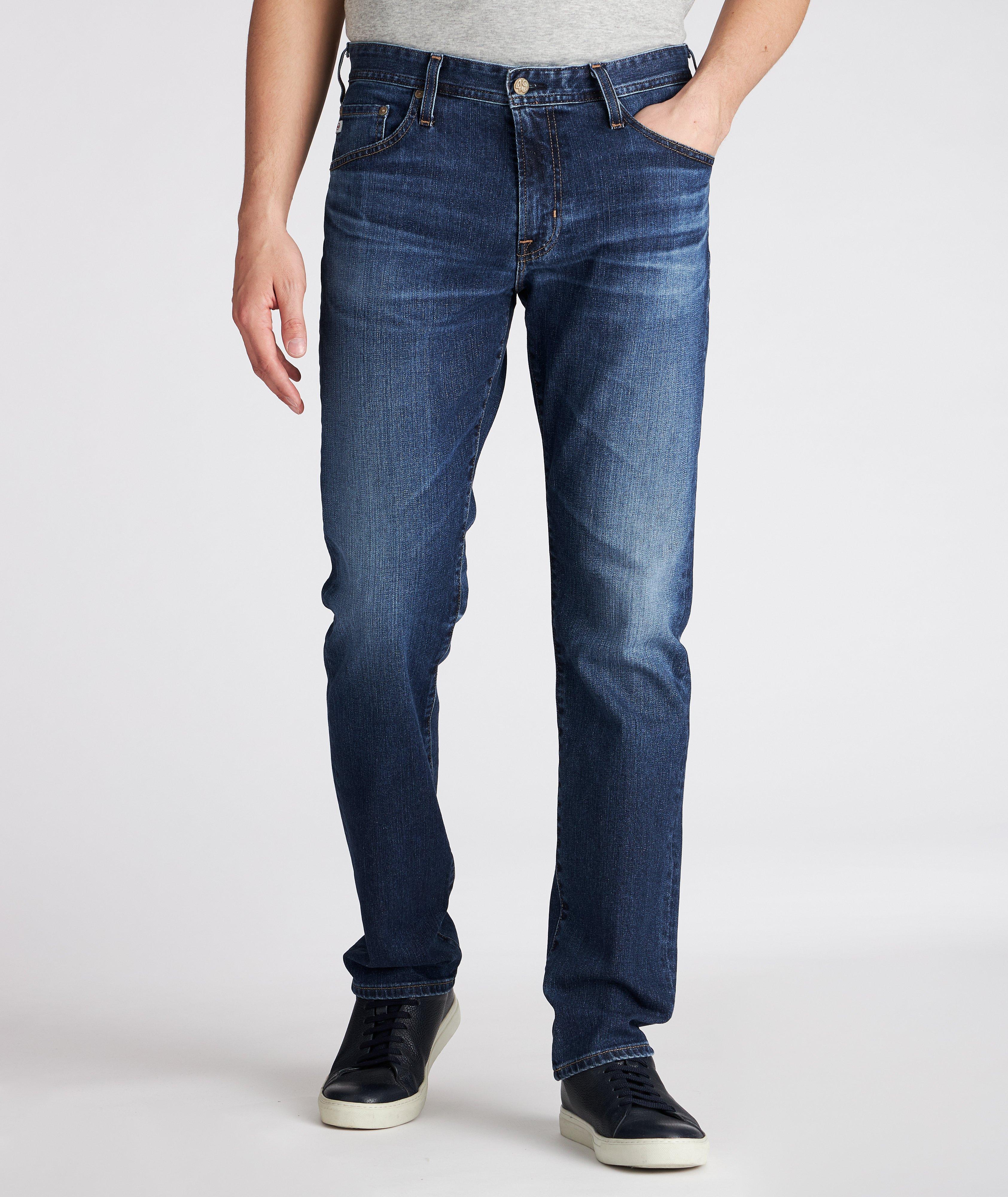 Everett Slim Straight Stretch-Cotton Jeans image 1