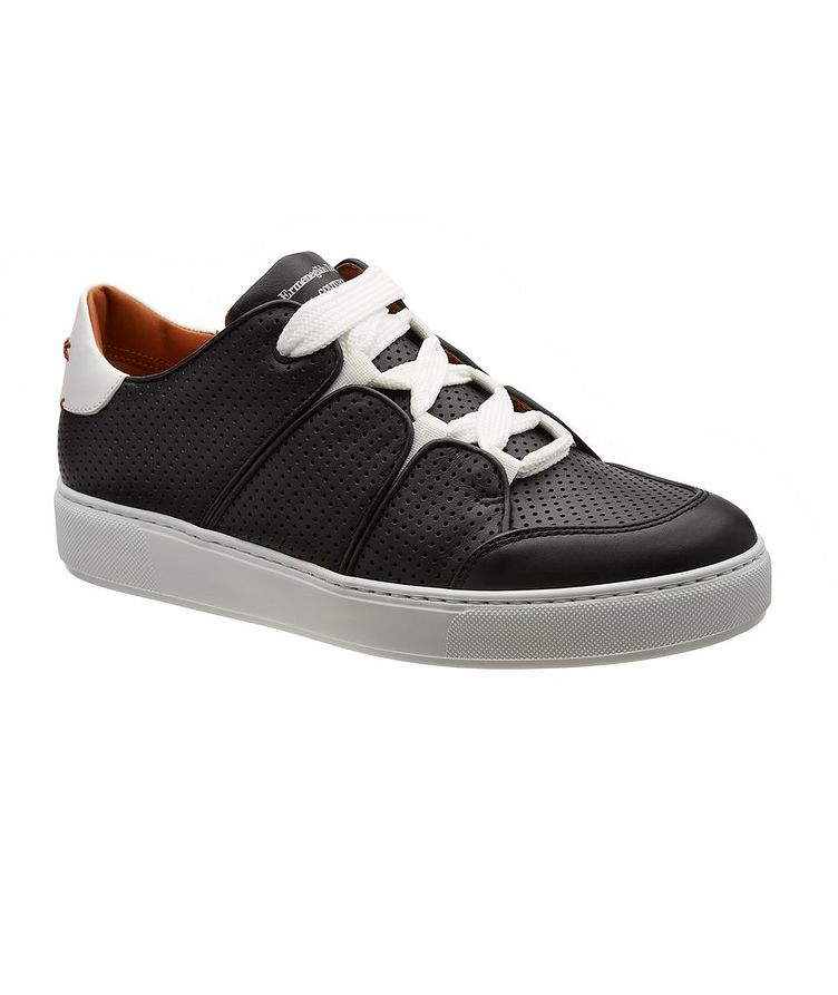 Couture Tiziano Perforated Calfskin Sneakers image 0