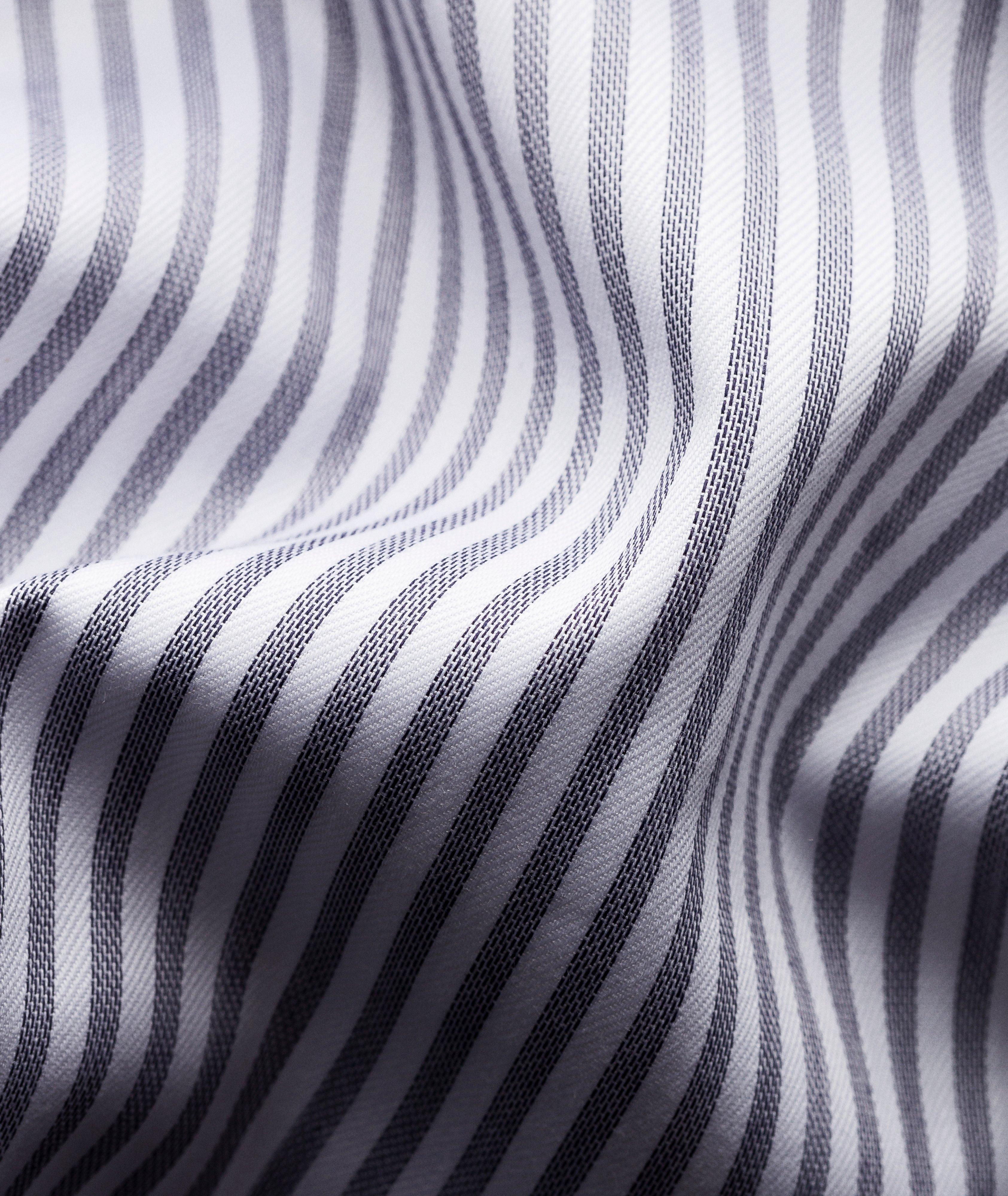 Slim Fit Striped Dress Shirt image 3