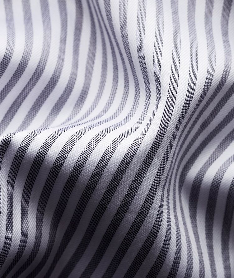 Chemise habillée à rayures de coupe amincie image 3