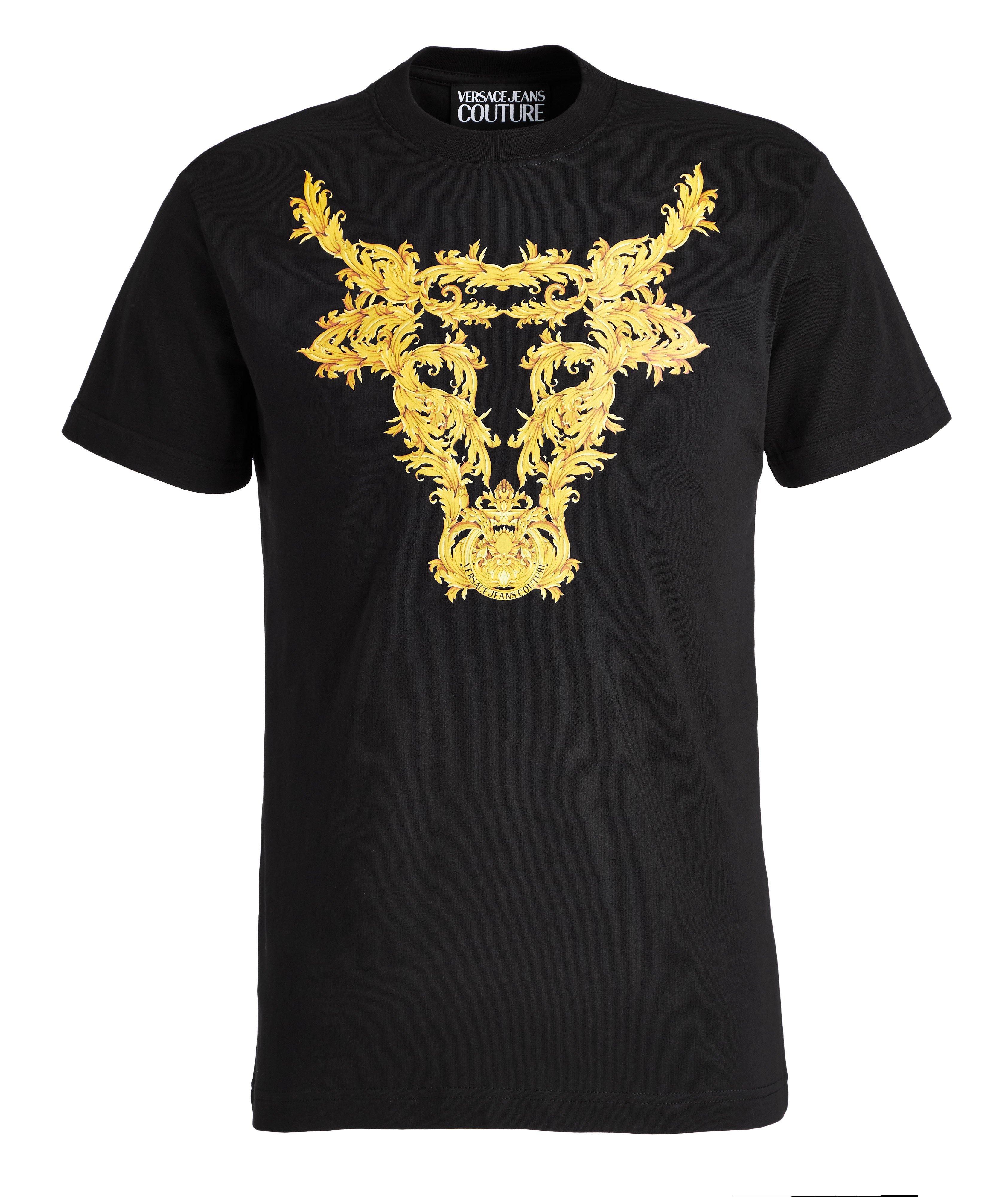 Baroque Bull Cotton T-Shirt image 0