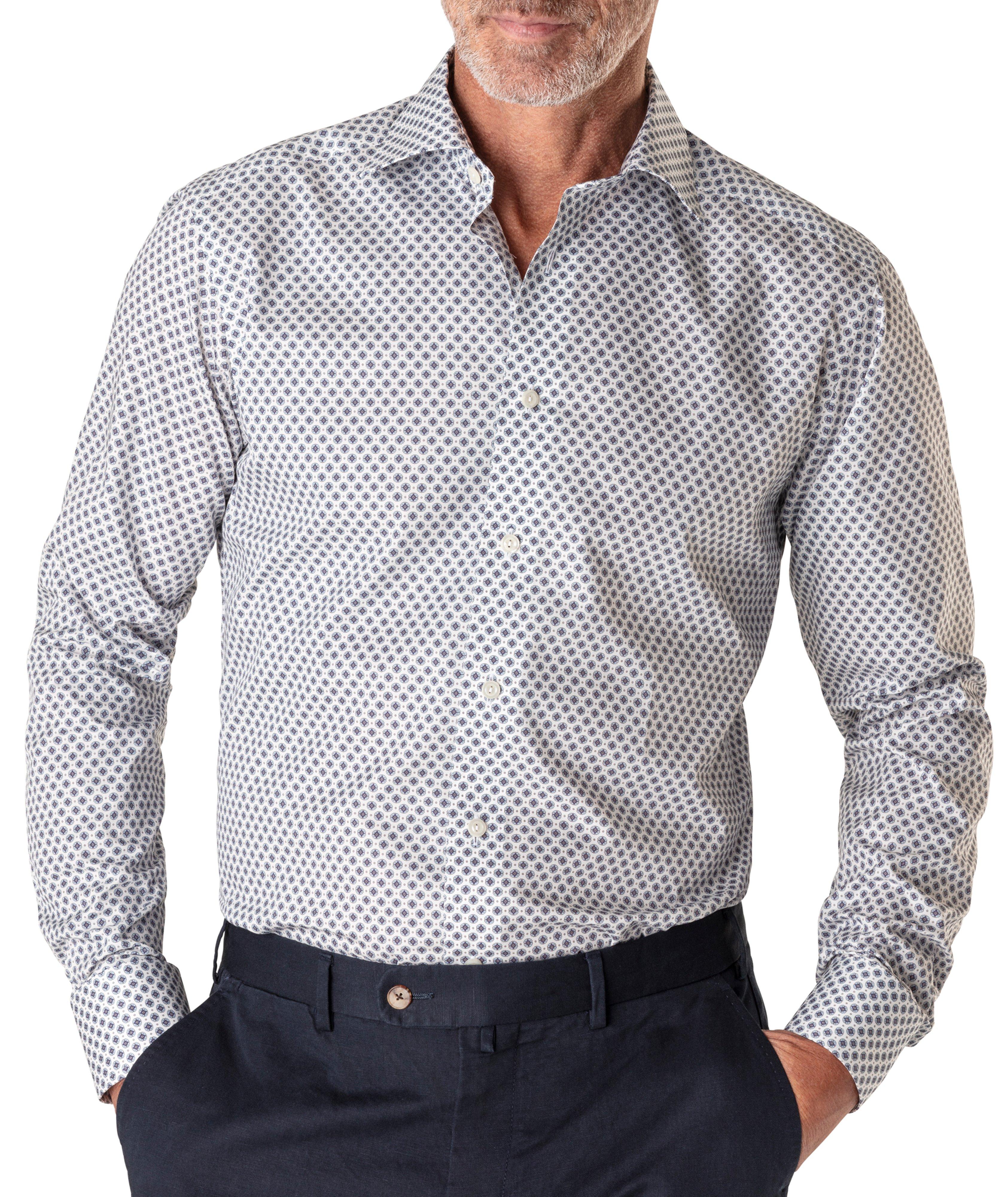 Contemporary Fit Geometric Print Shirt image 1