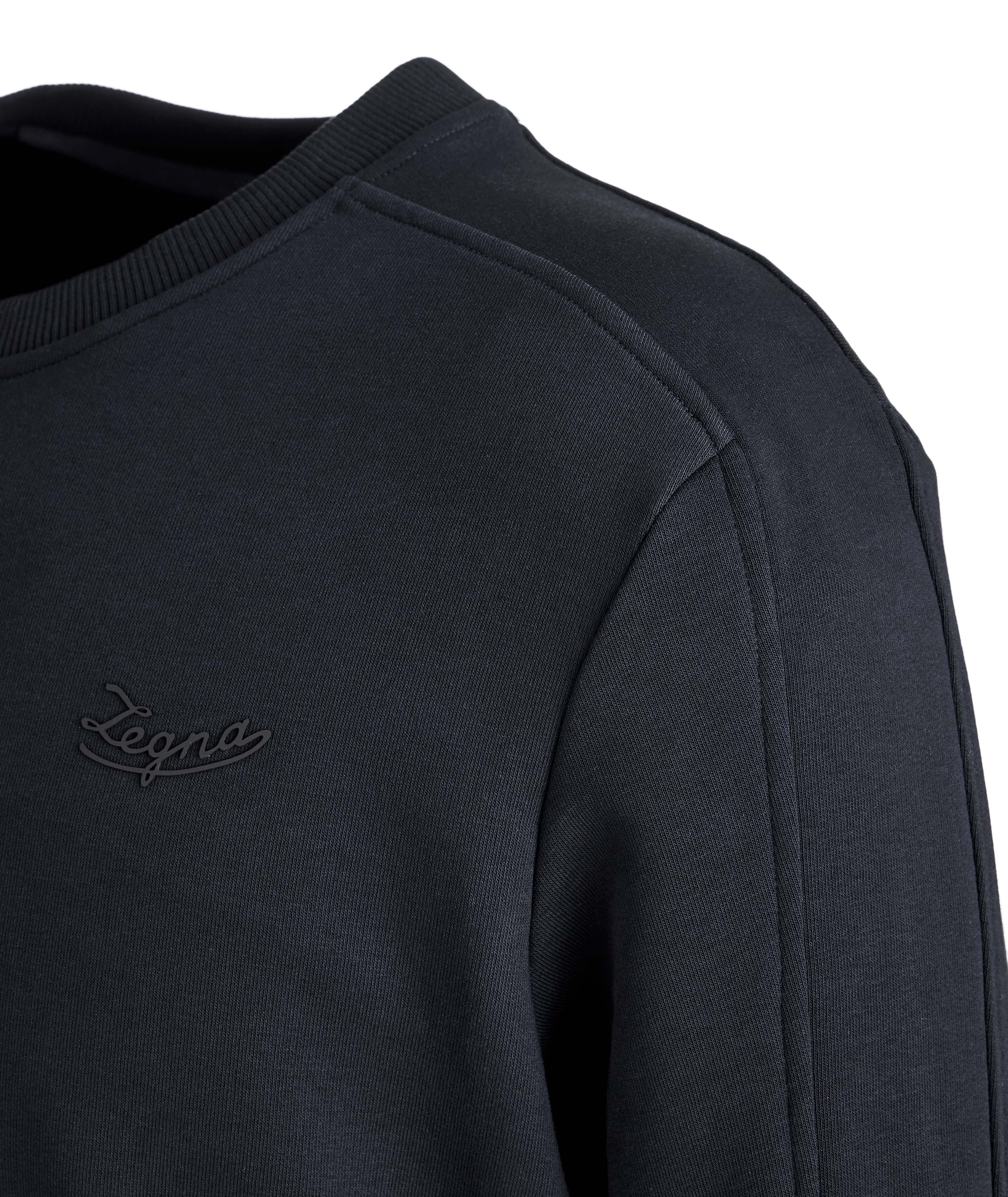 Stretch-Cotton Sweatshirt image 1
