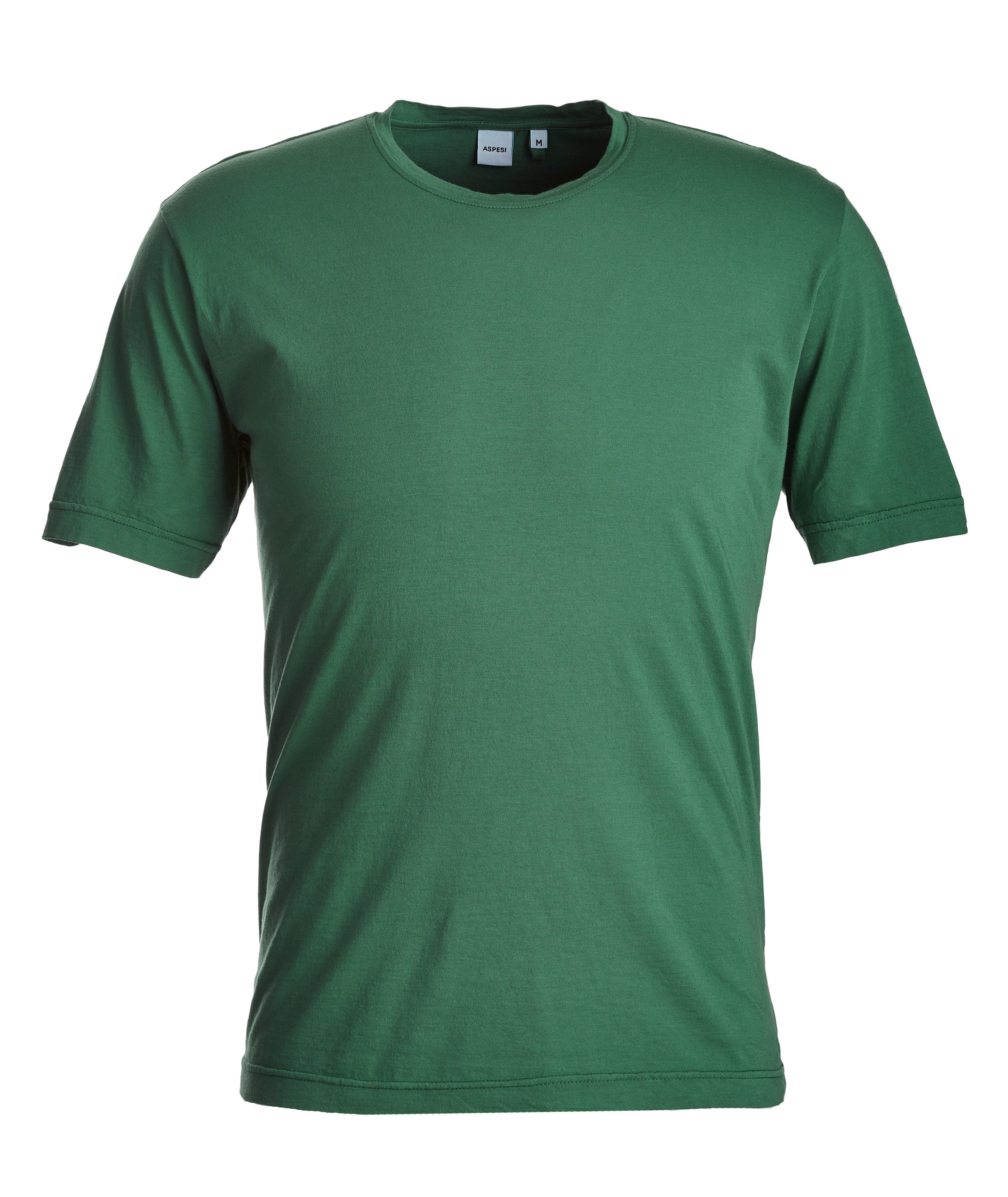 Slim-Fit Cotton T-Shirt image 0
