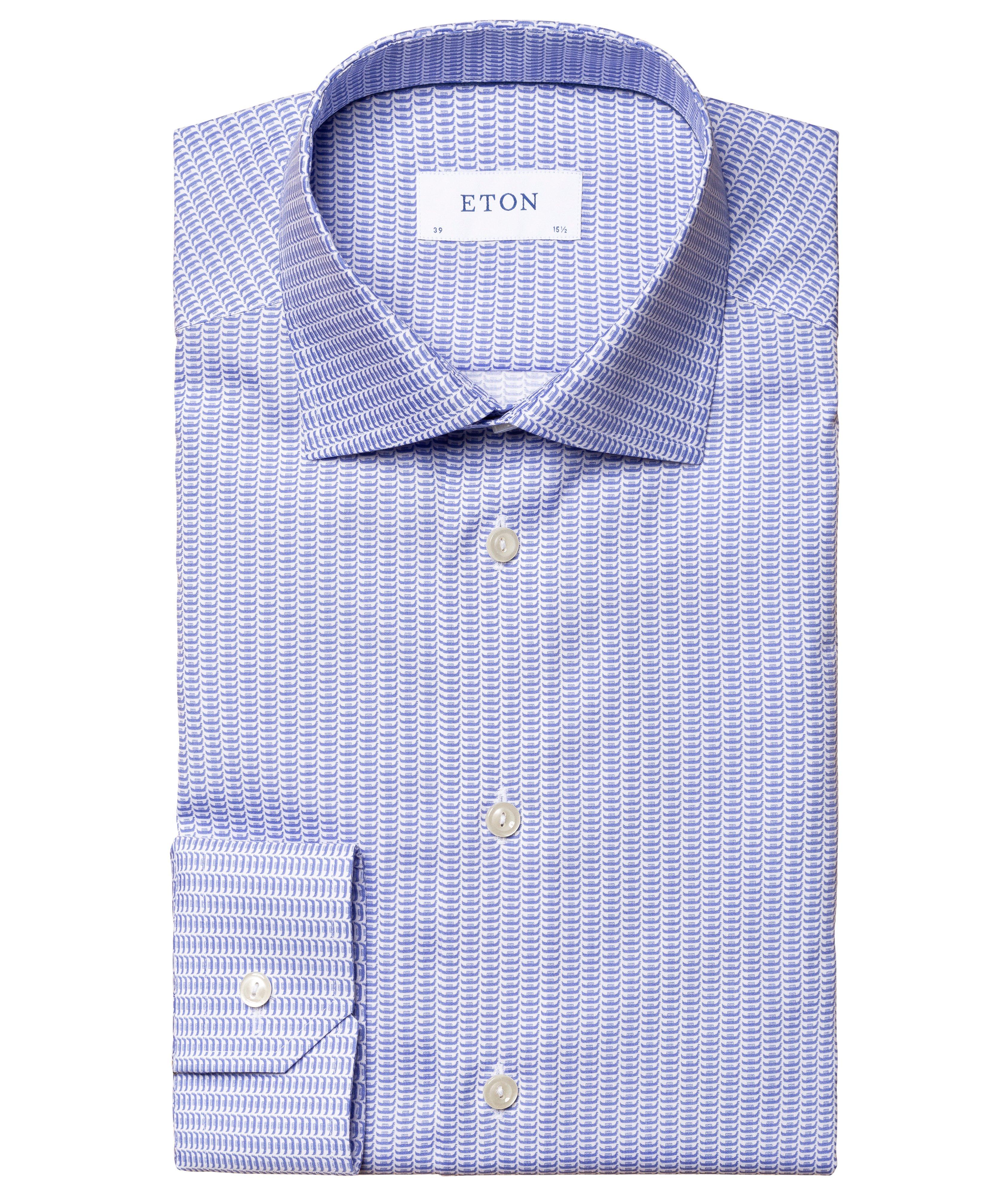Eton Slim Fit Gondola Print Shirt | Dress Shirts | Harry Rosen
