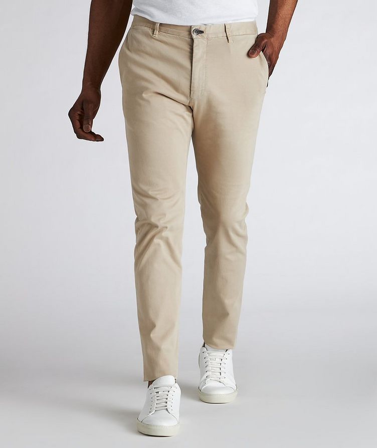 Slim Fit Cotton-Blend Pants  image 1