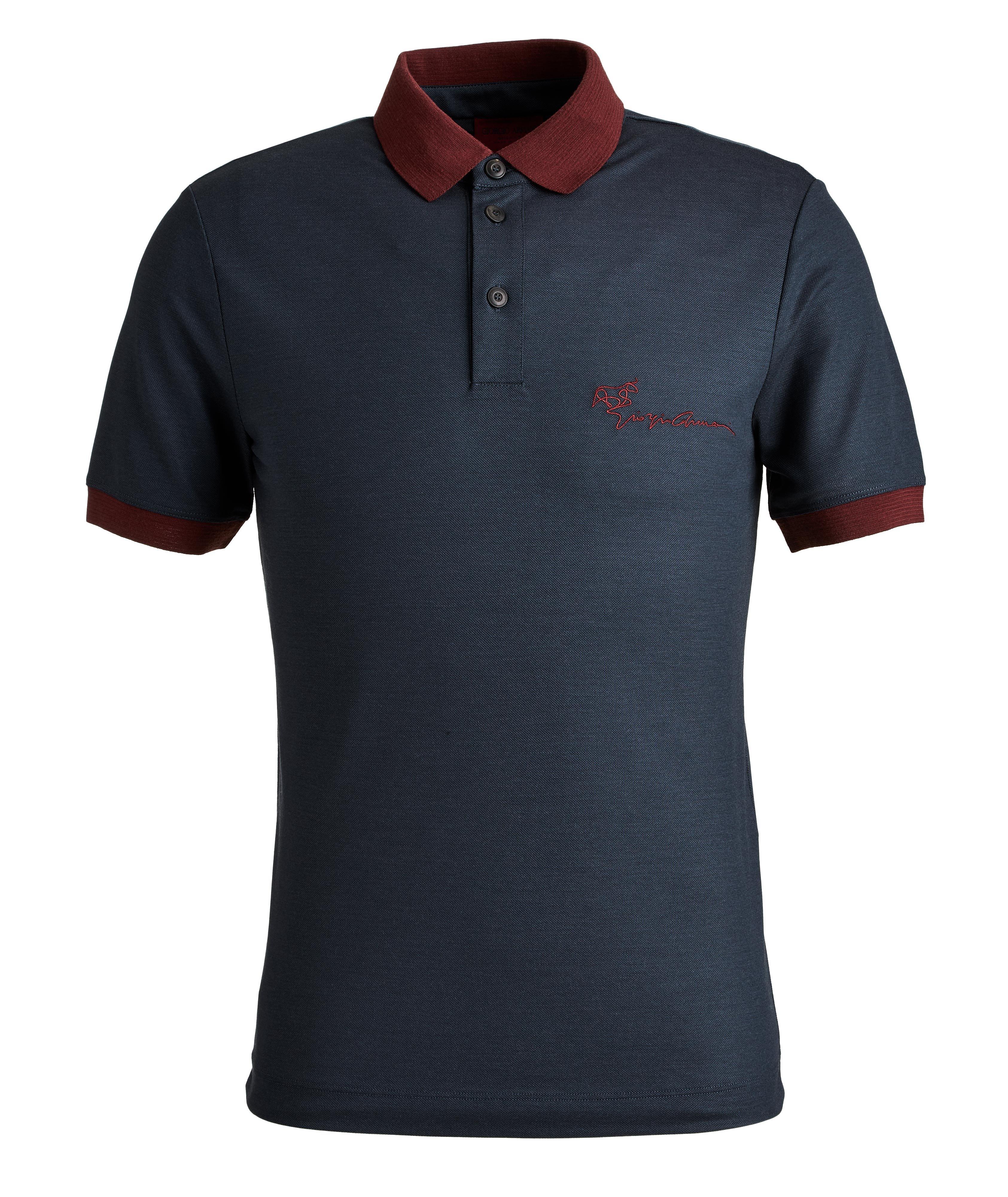 Limited Edition Piqué Virgin Wool Polo image 0