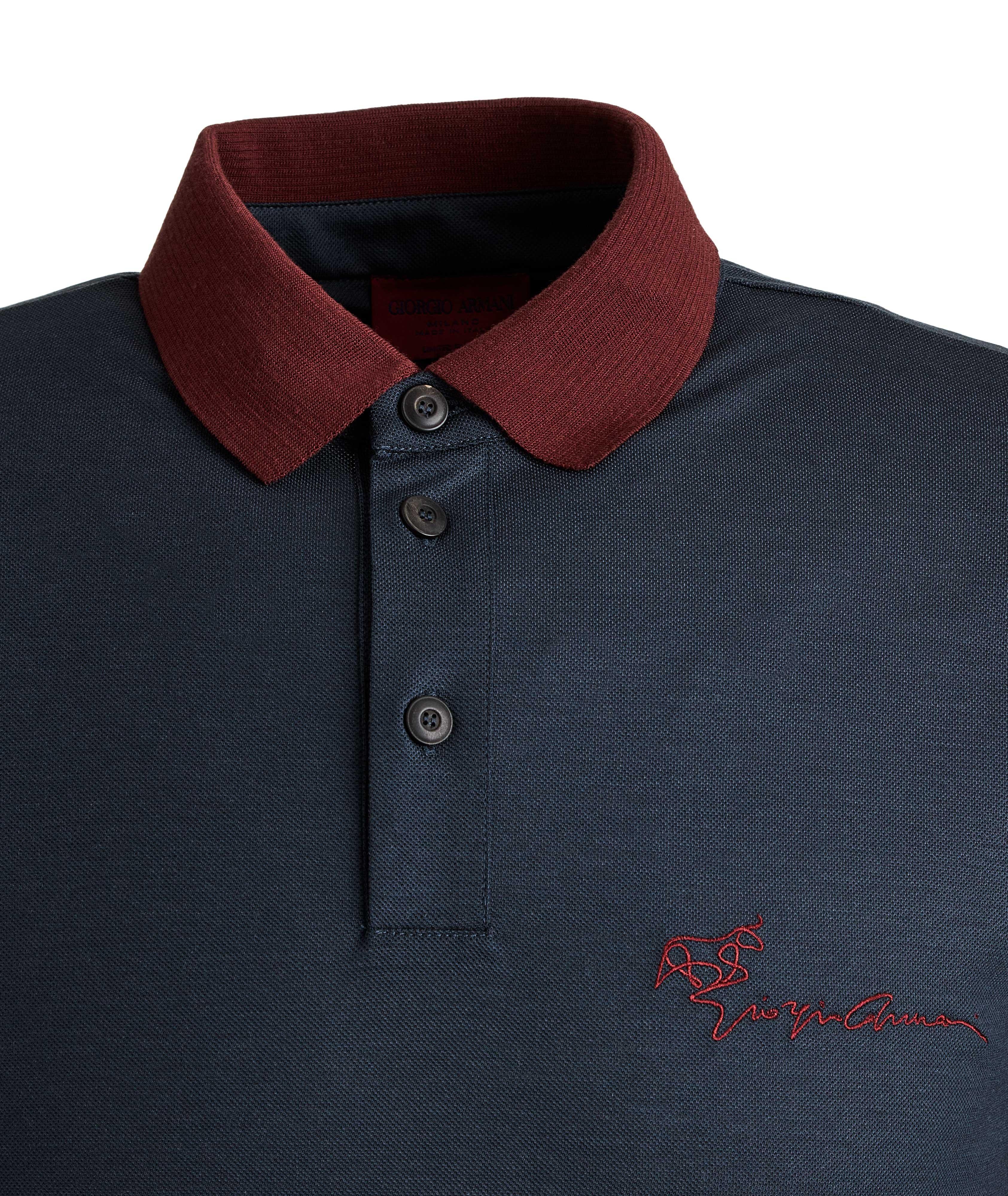Polo en laine vierge image 1