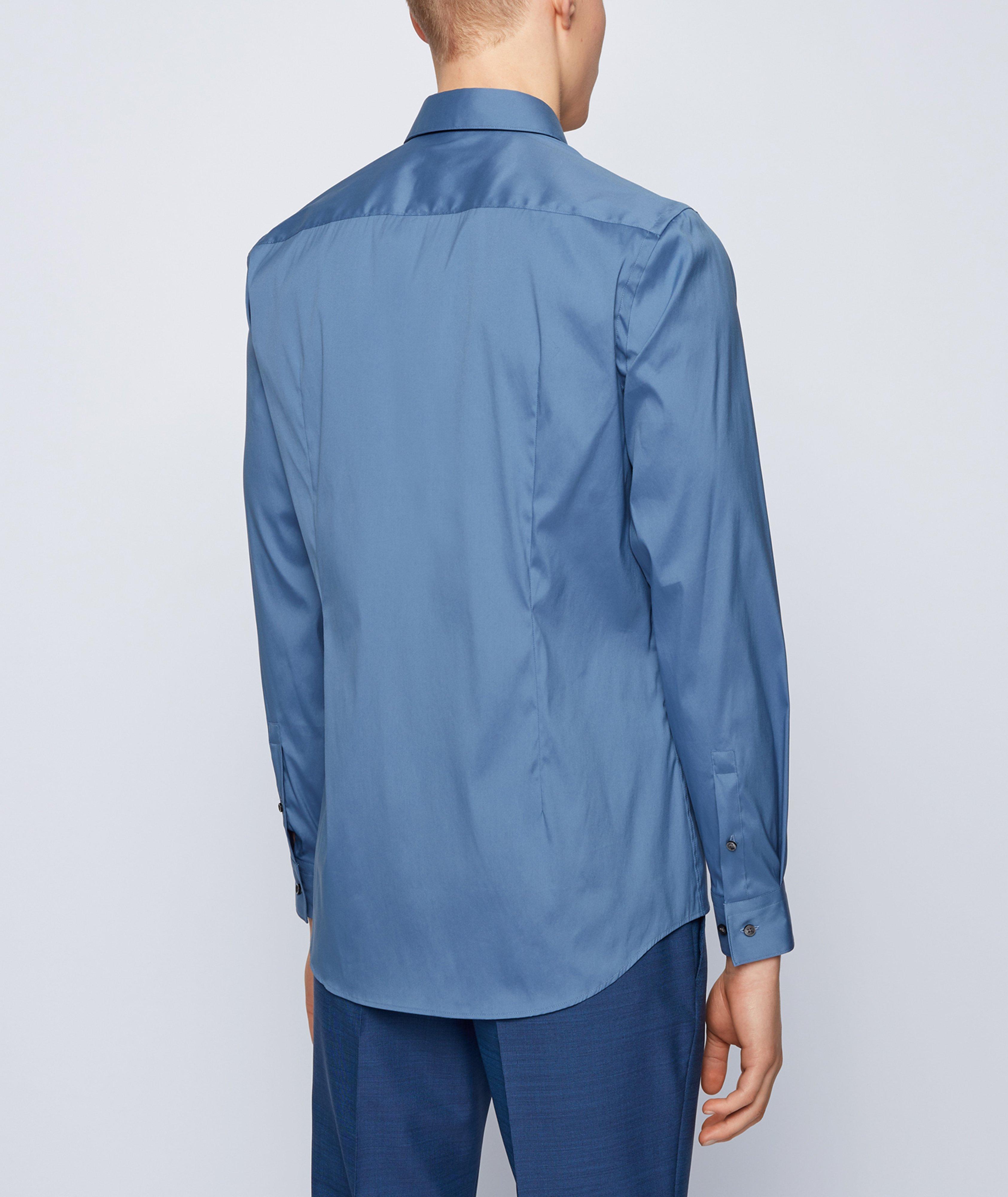 Slim-Fit Stretch-Cotton Dress Shirt image 2
