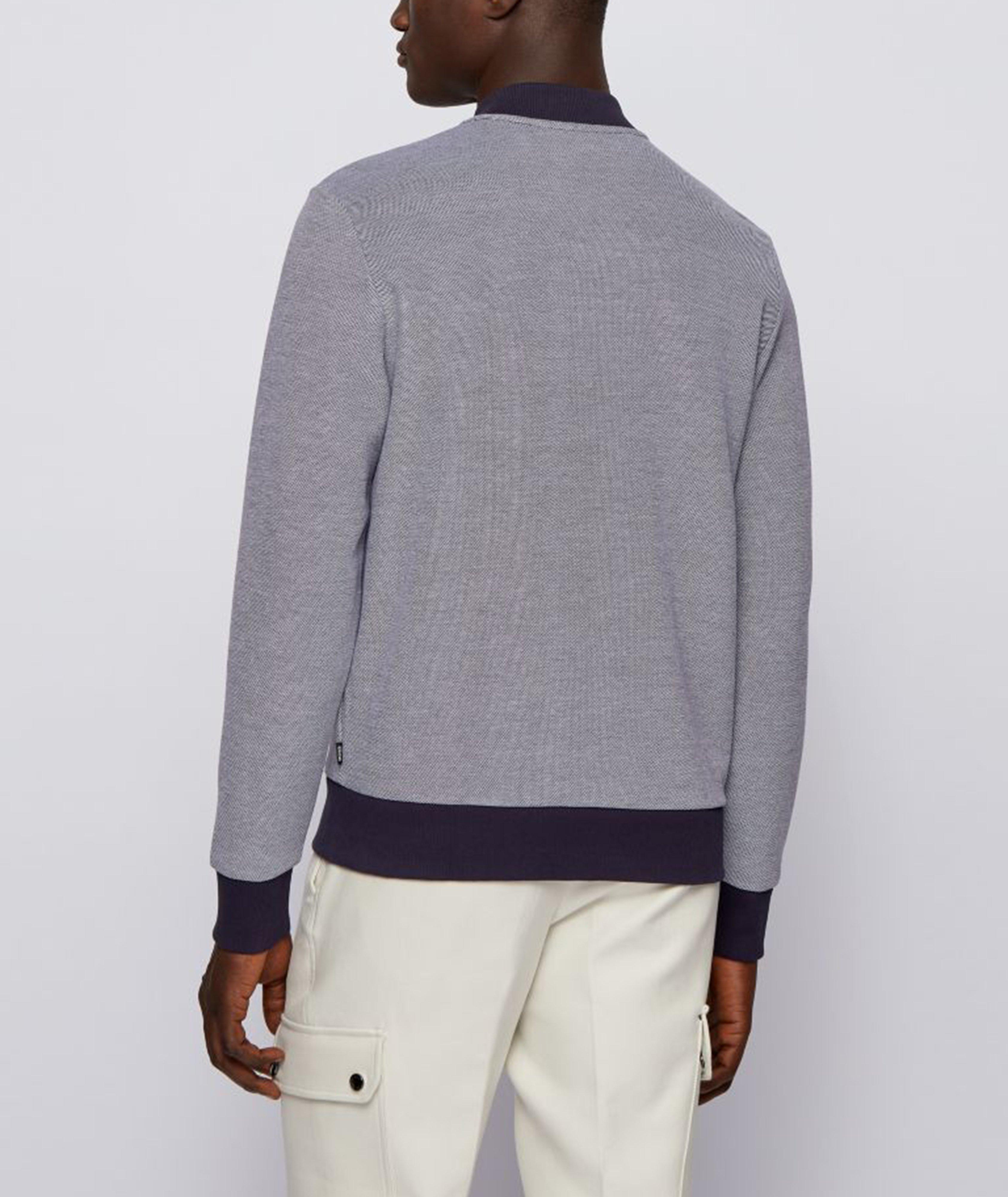 Skiles Double Knit Zip-Up Sweater image 2
