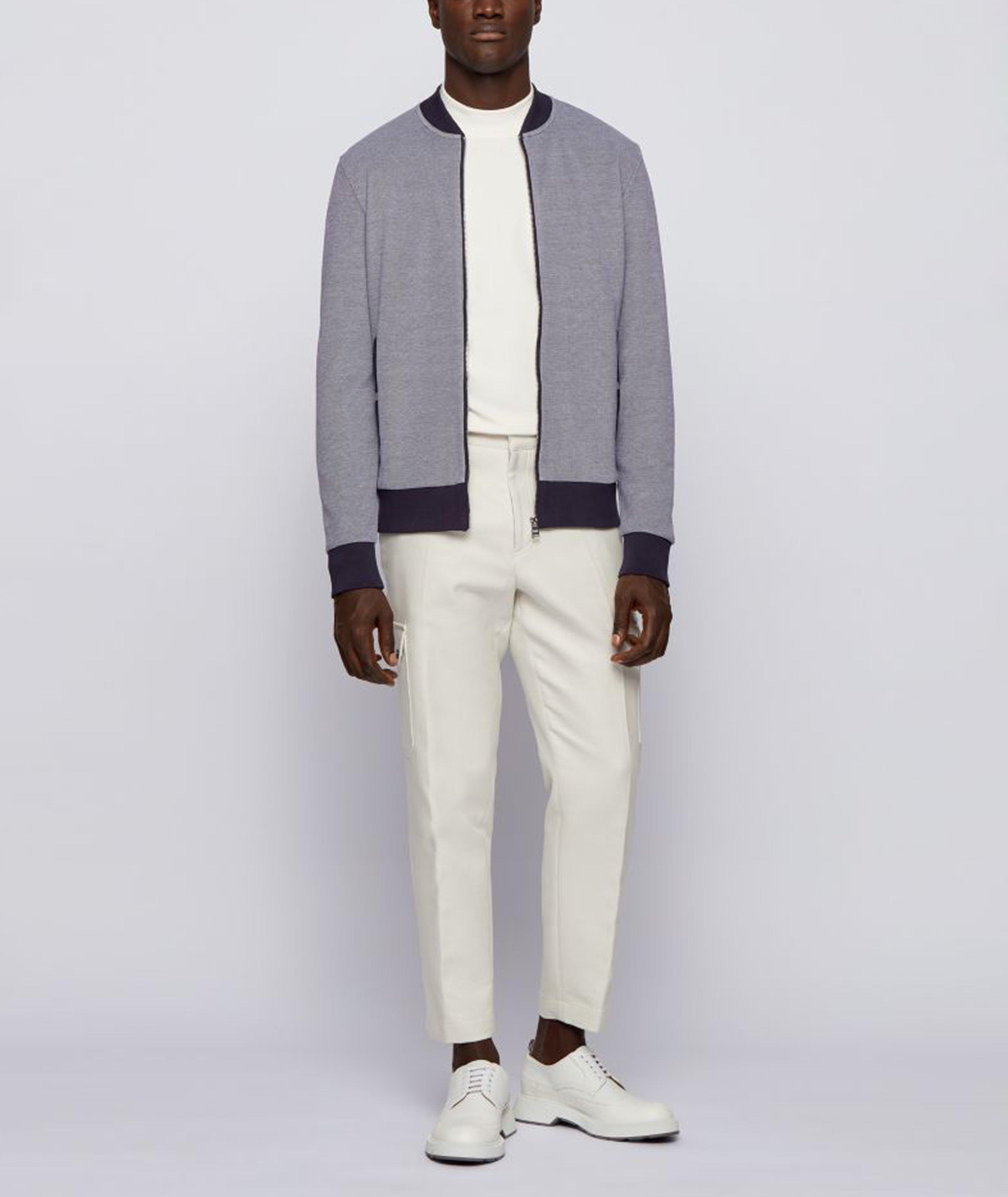 Skiles Double Knit Zip-Up Sweater image 3