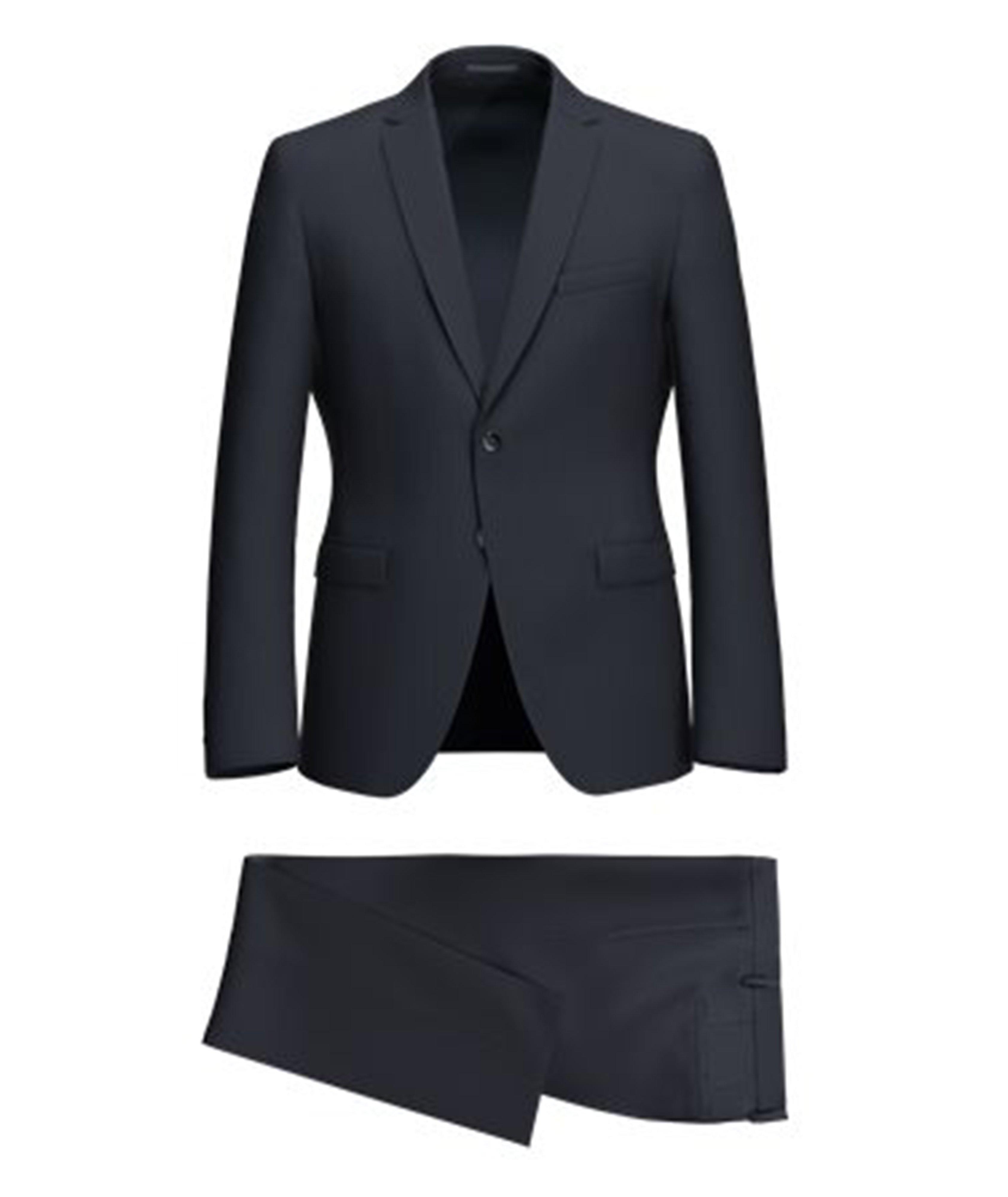 Reymond/Wenten Extra Slim-Fit Striped Wool Suit image 0
