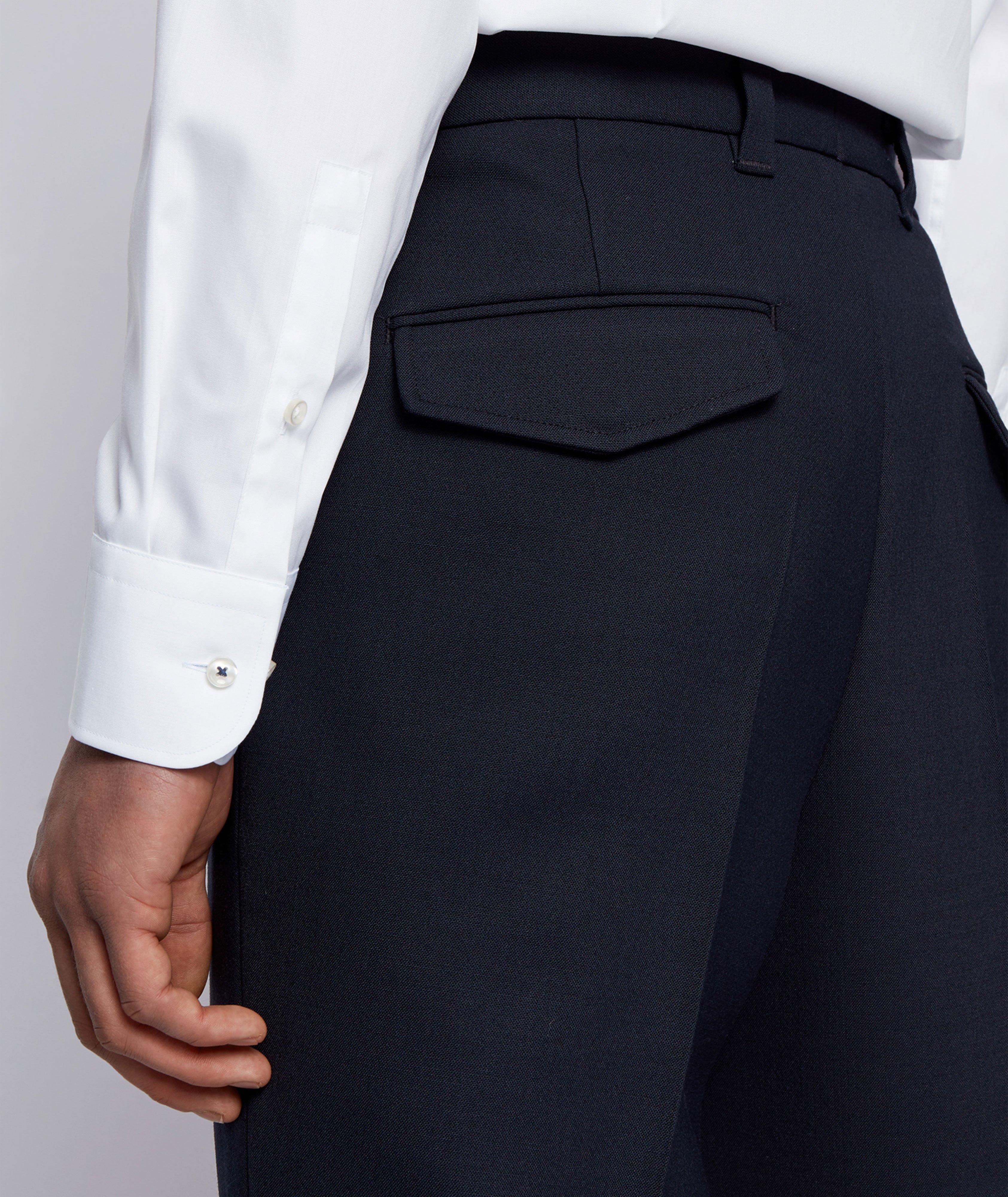 Slim-Fit Cotton Dress Shirt image 1