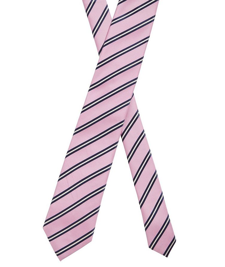 Striped Silk Tie image 1