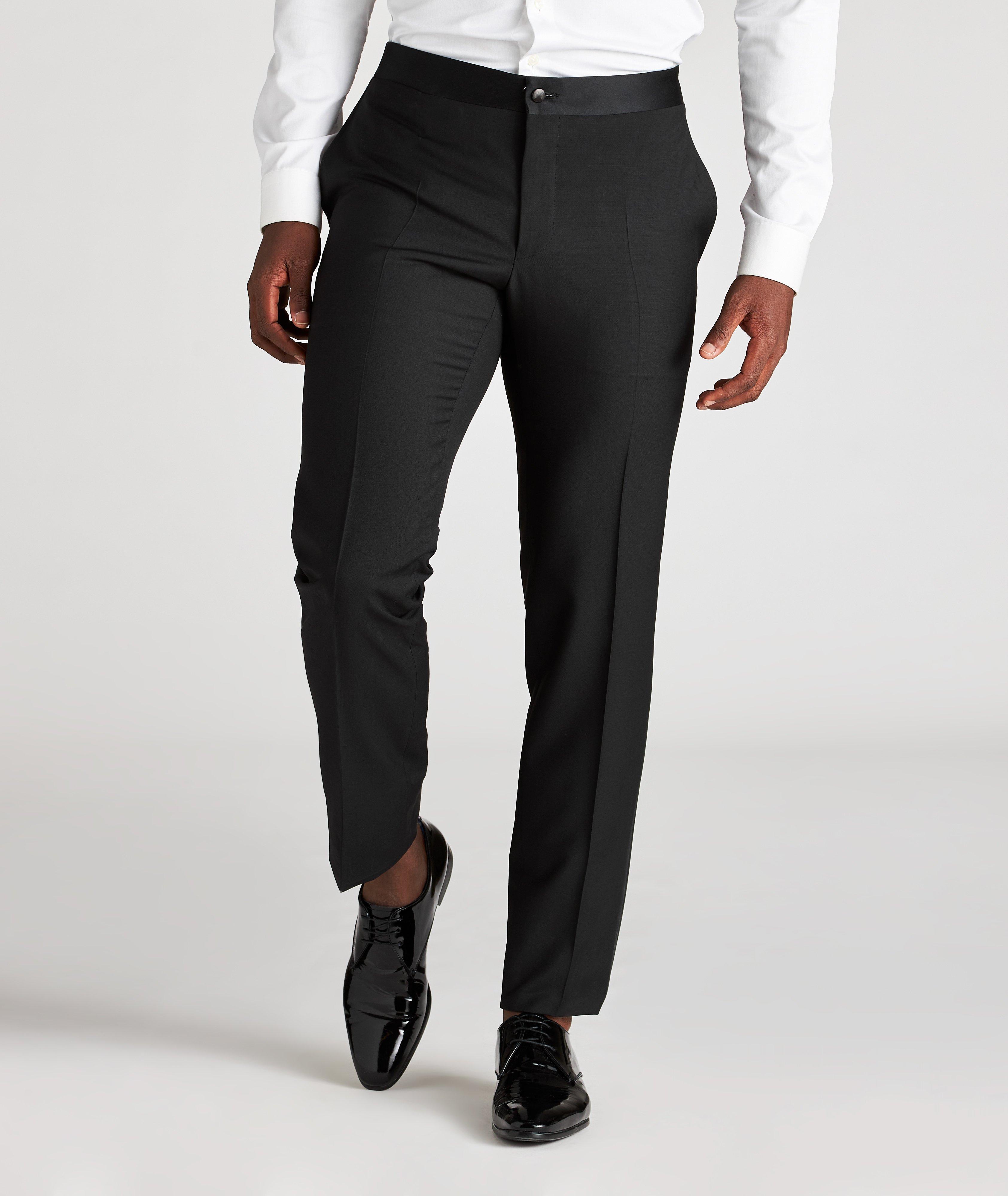 Wool-Mohair Tuxedo Pants image 1