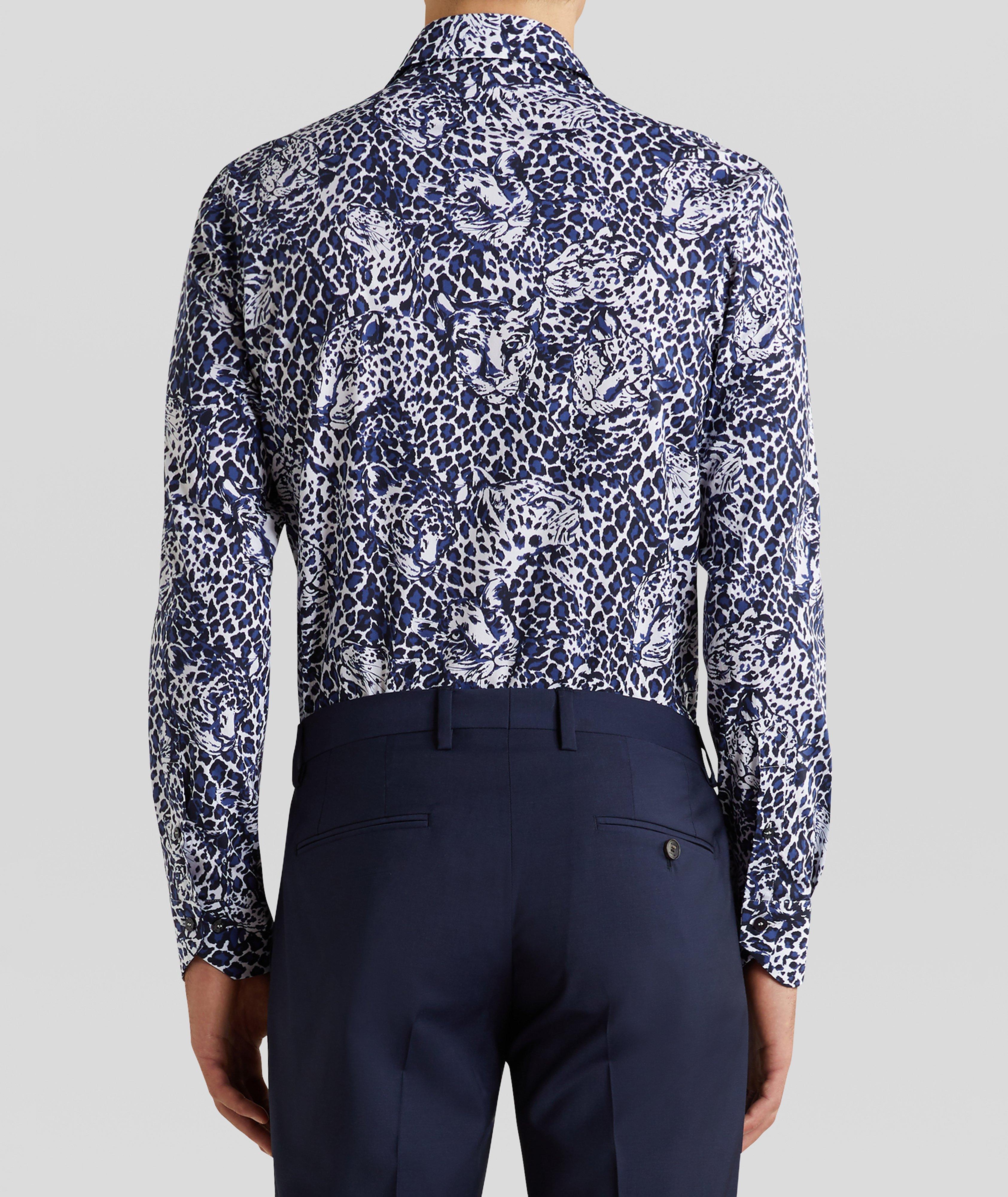 Contemporary-Fit Leopard Cotton Shirt image 3