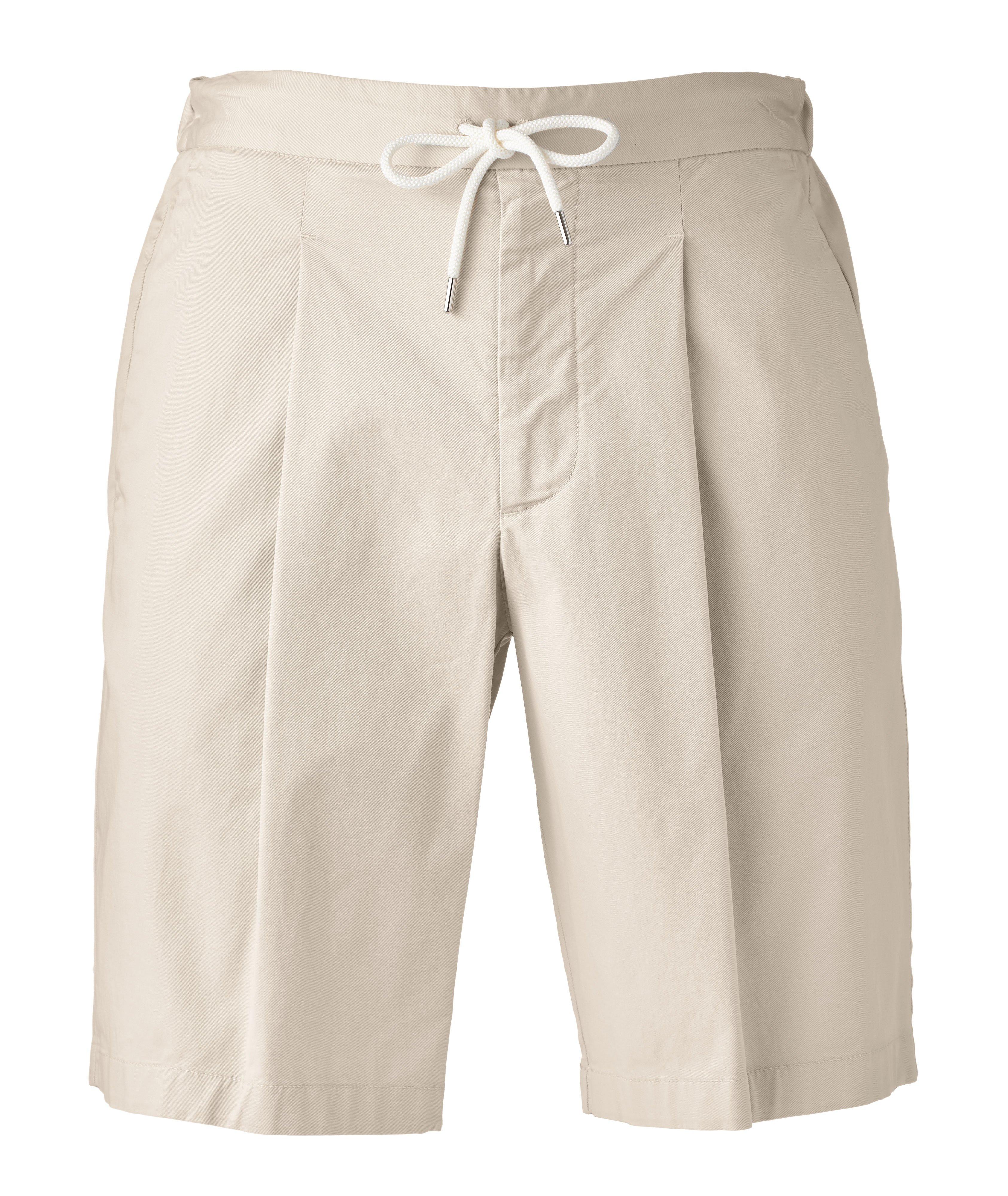 Stretch-Cotton Gabardine Bermuda Shorts image 0
