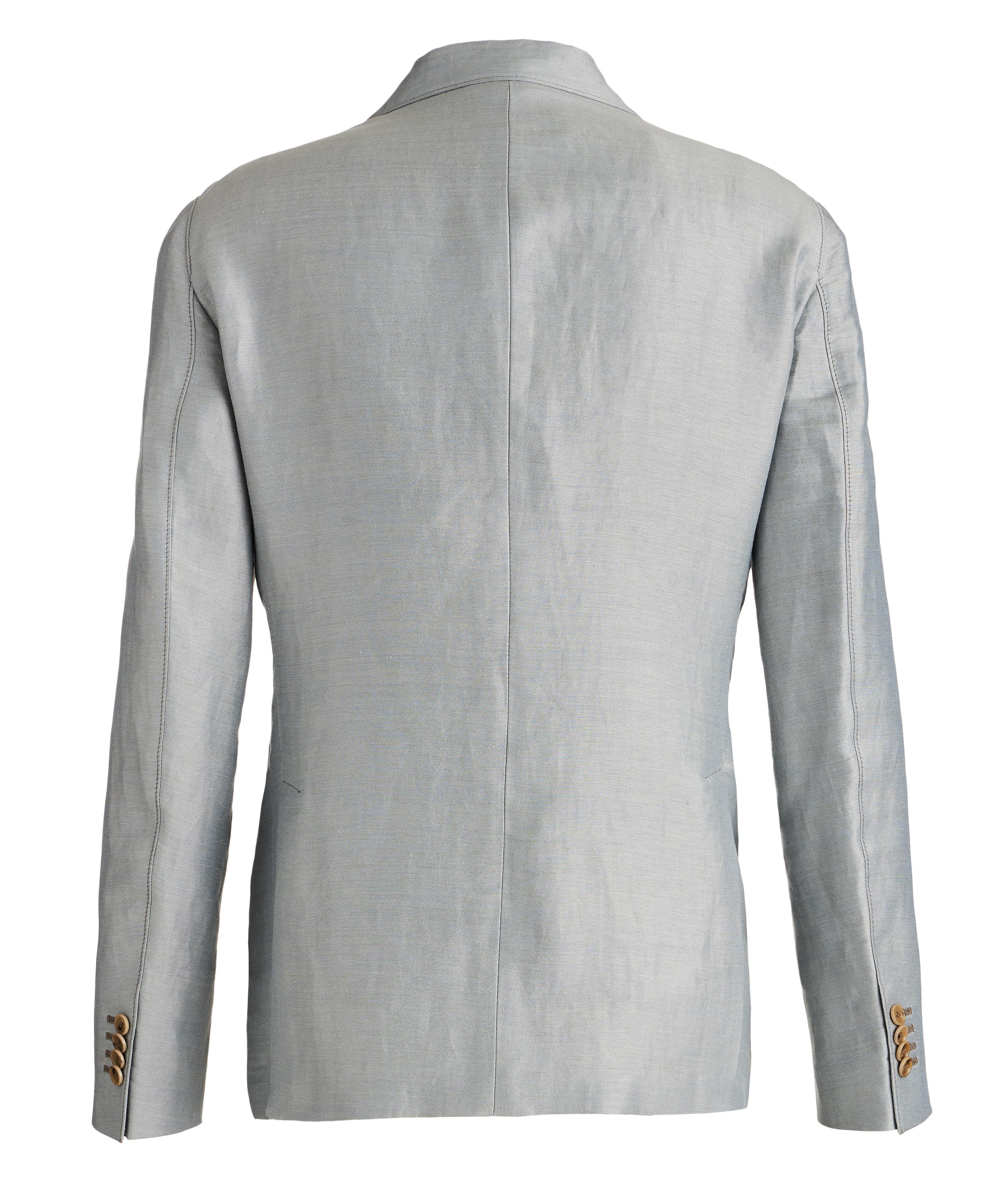 Upton Unstructured Linen-Silk Suit image 1