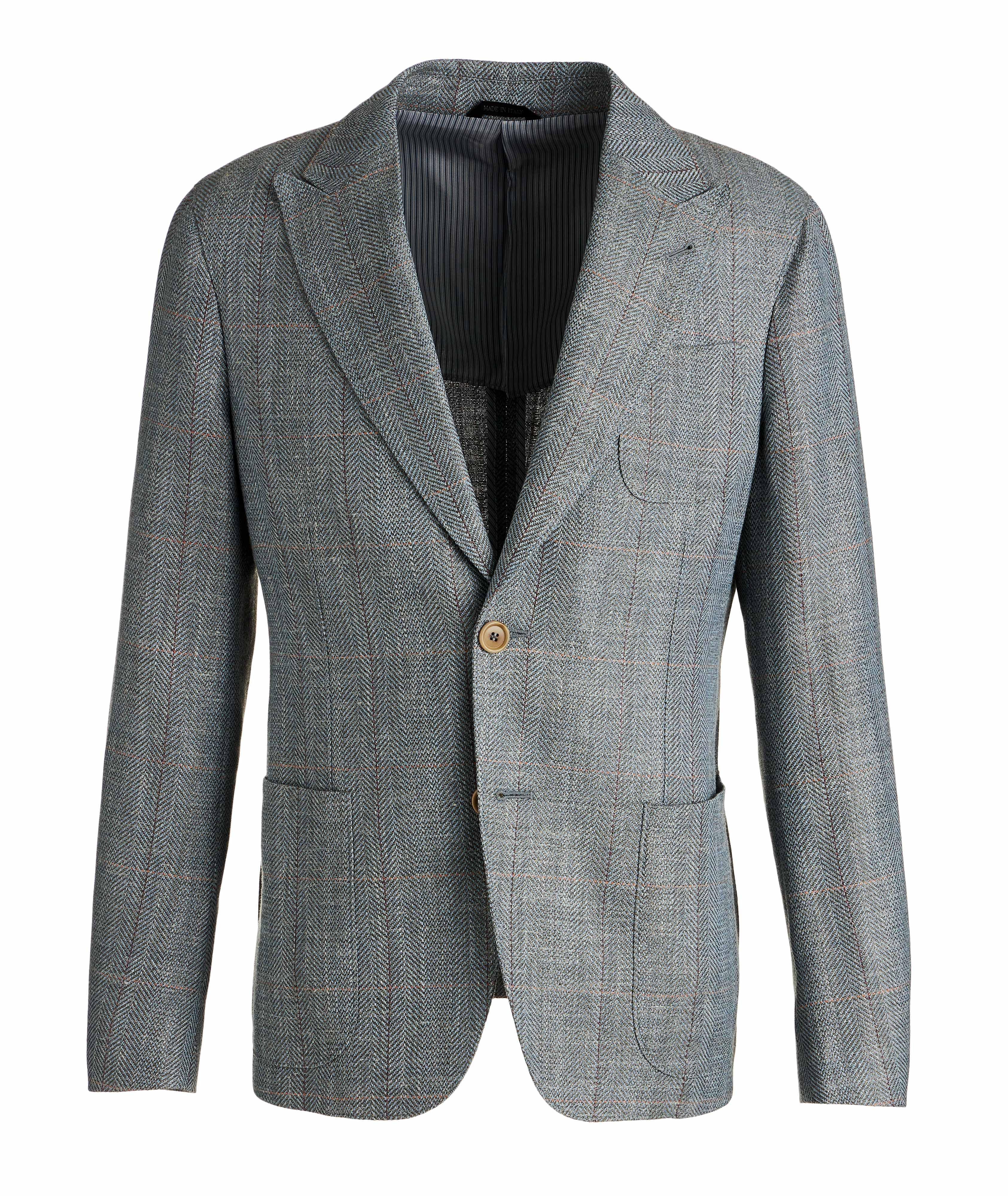 Upton Wool, Linen, and Silk Sports Jacket image 0