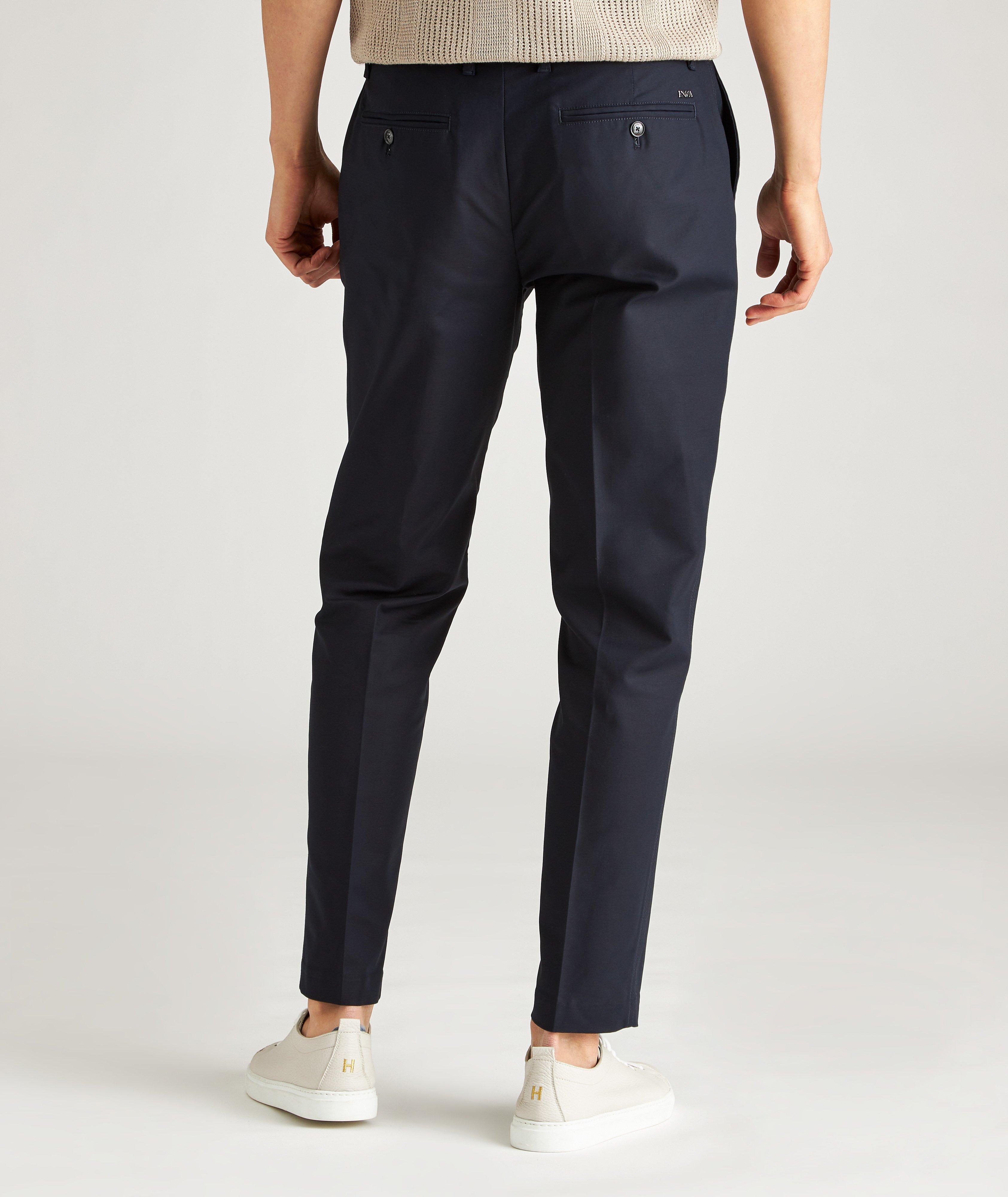 Slim-Fit Stretch-Cotton Dress Pants image 2