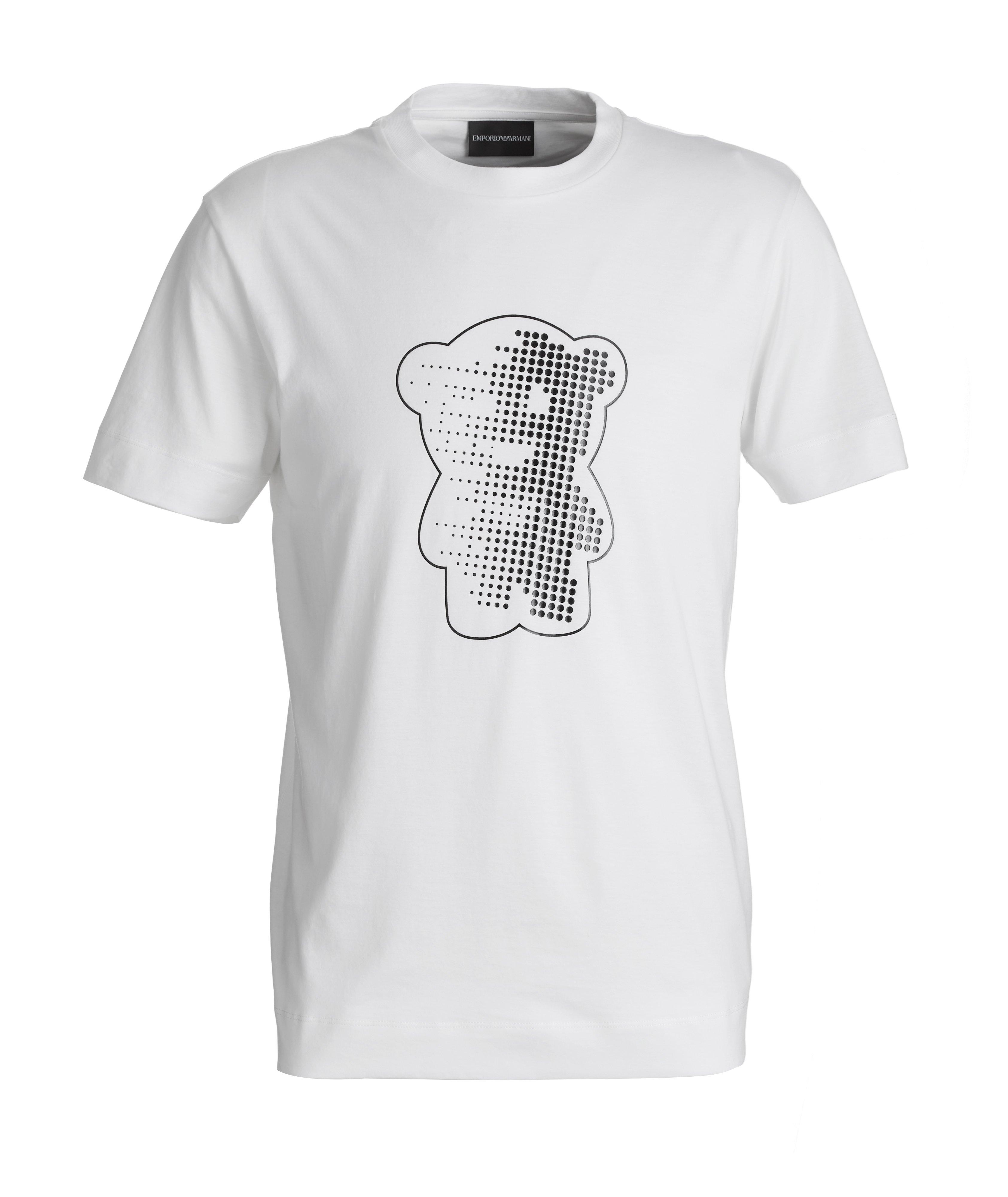 Manga Bear Cotton T-Shirt image 0