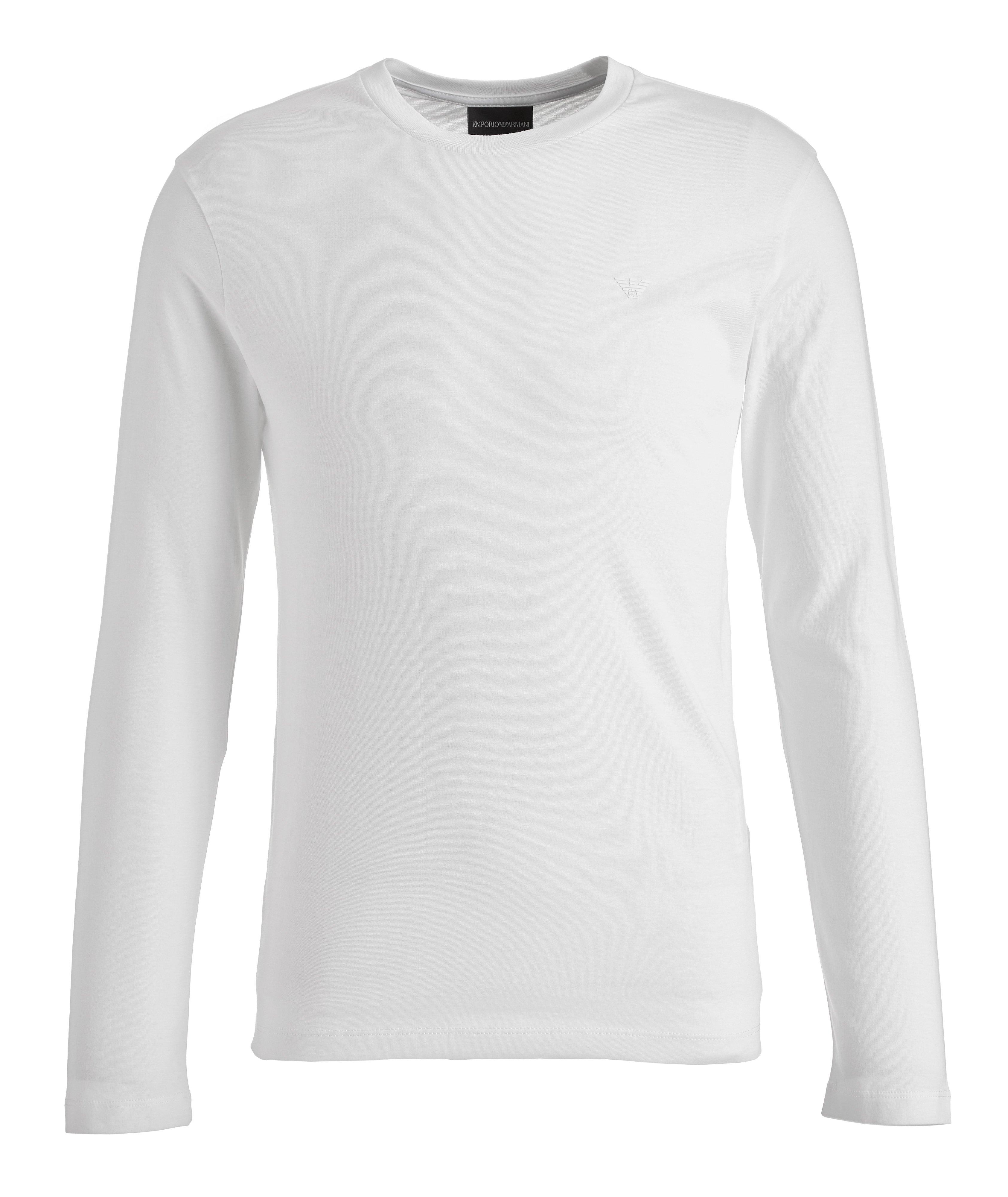 Travel Essentials Long-Sleeve Supima Cotton T-Shirt image 0