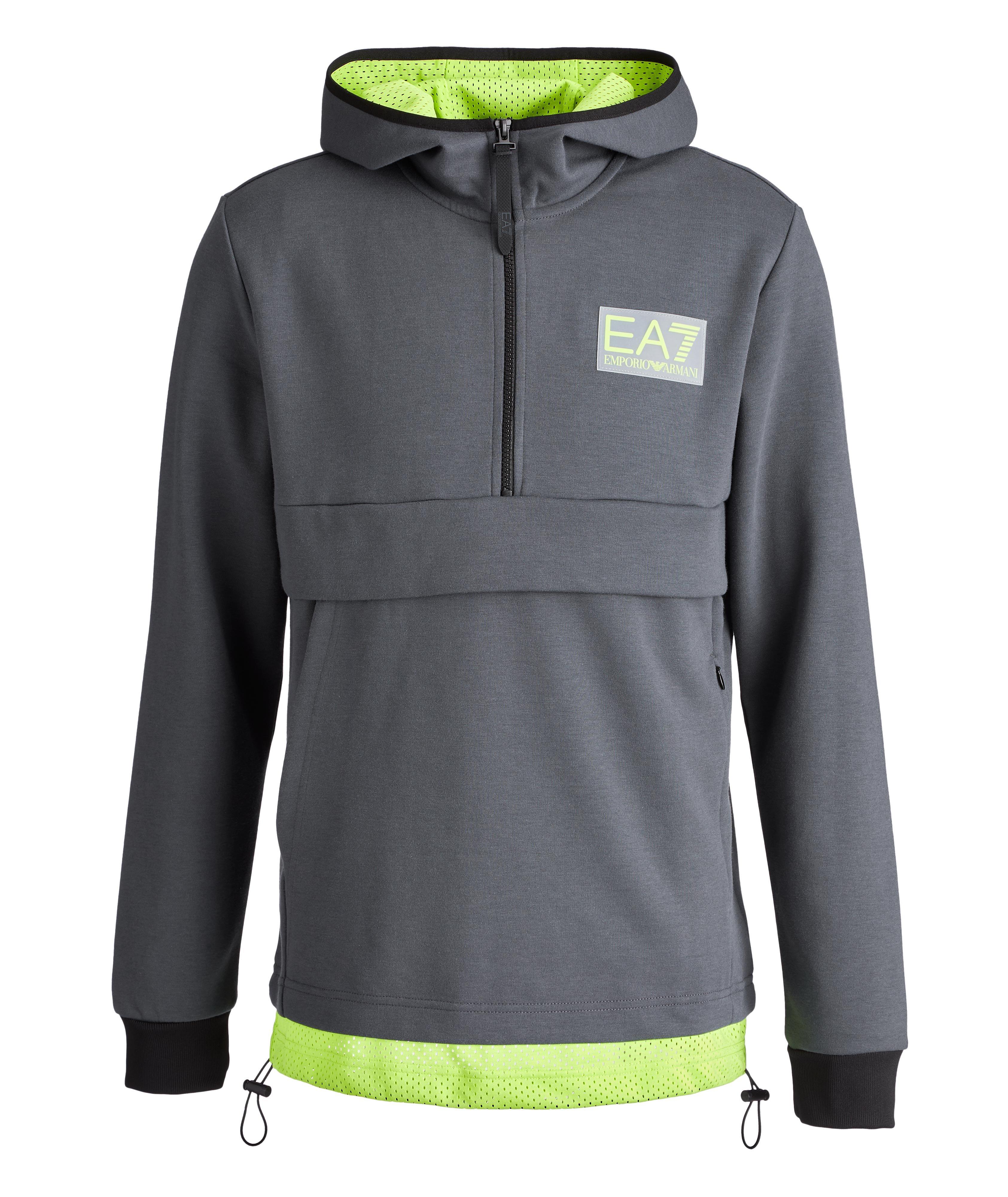 EA Cotton-Blend Anorak Hoodie image 0