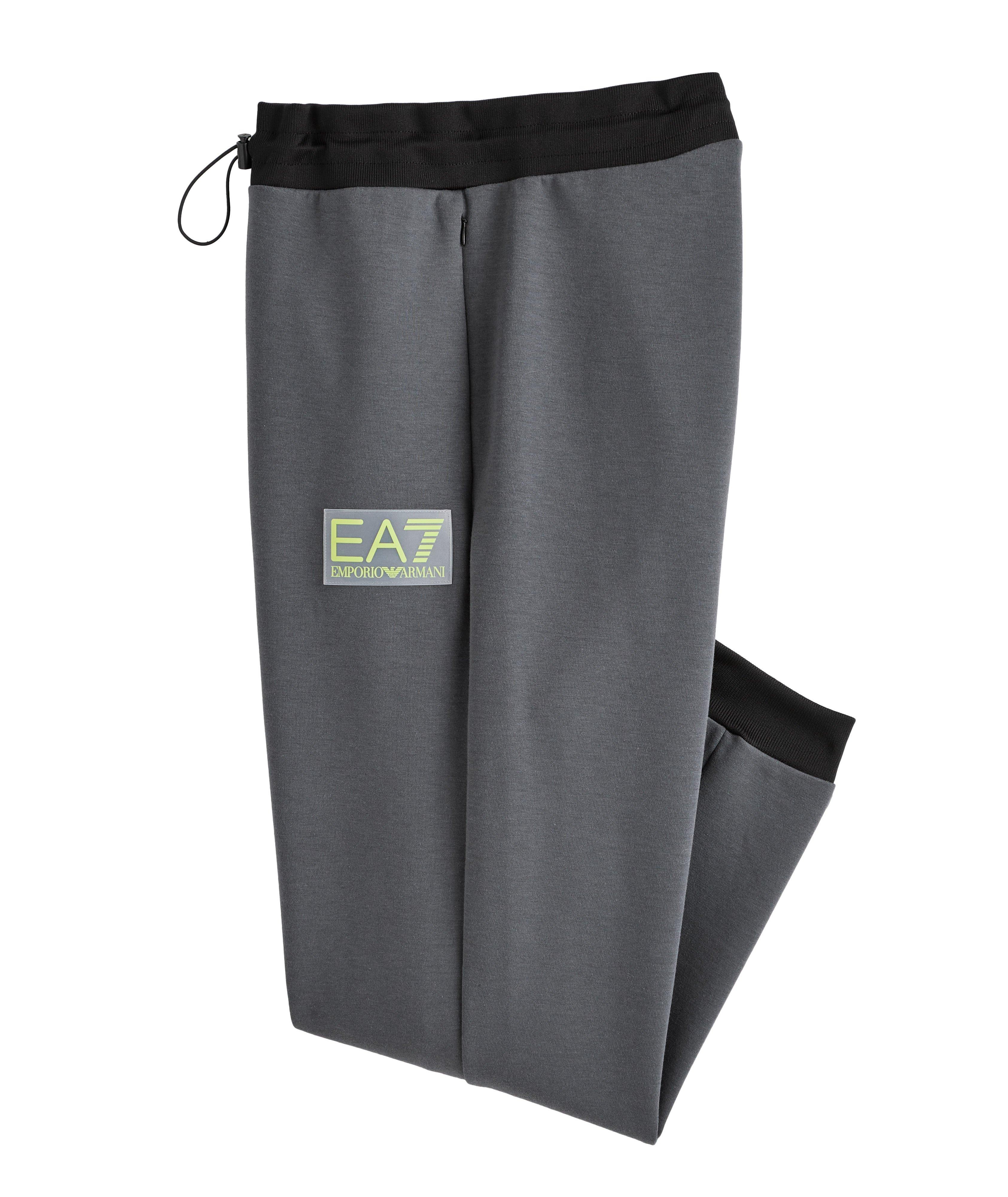Pantalon sport en mélange de coton, collection EA7 image 0