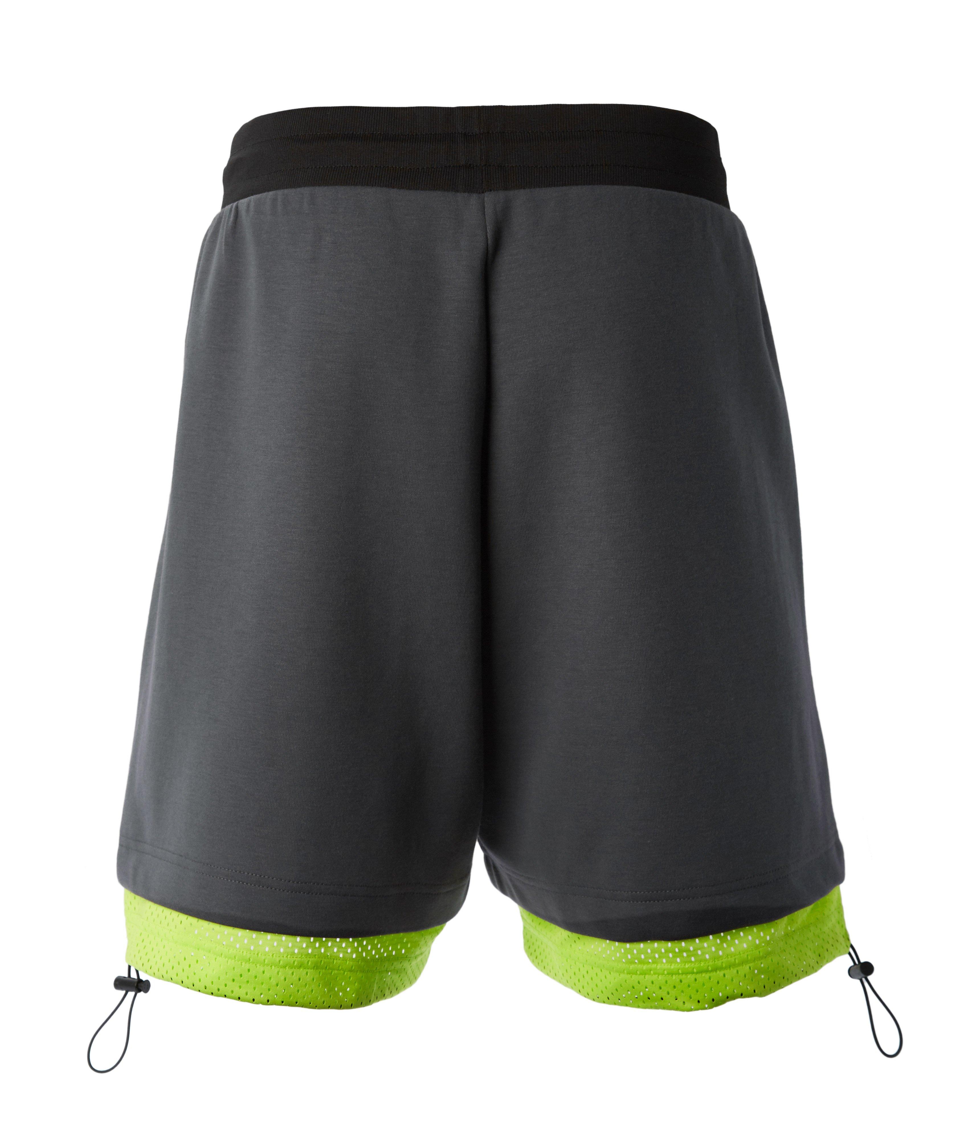 Cotton-Blend Jersey Bermuda Shorts image 1