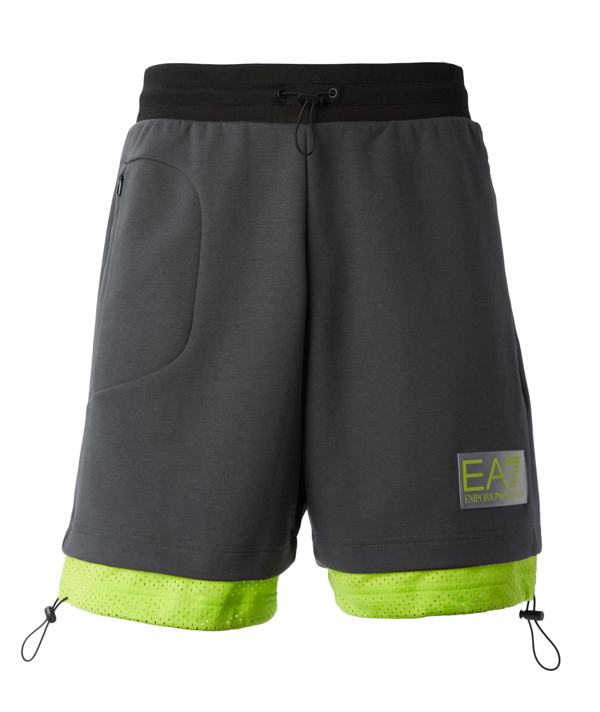 Cotton-Blend Jersey Bermuda Shorts image 0