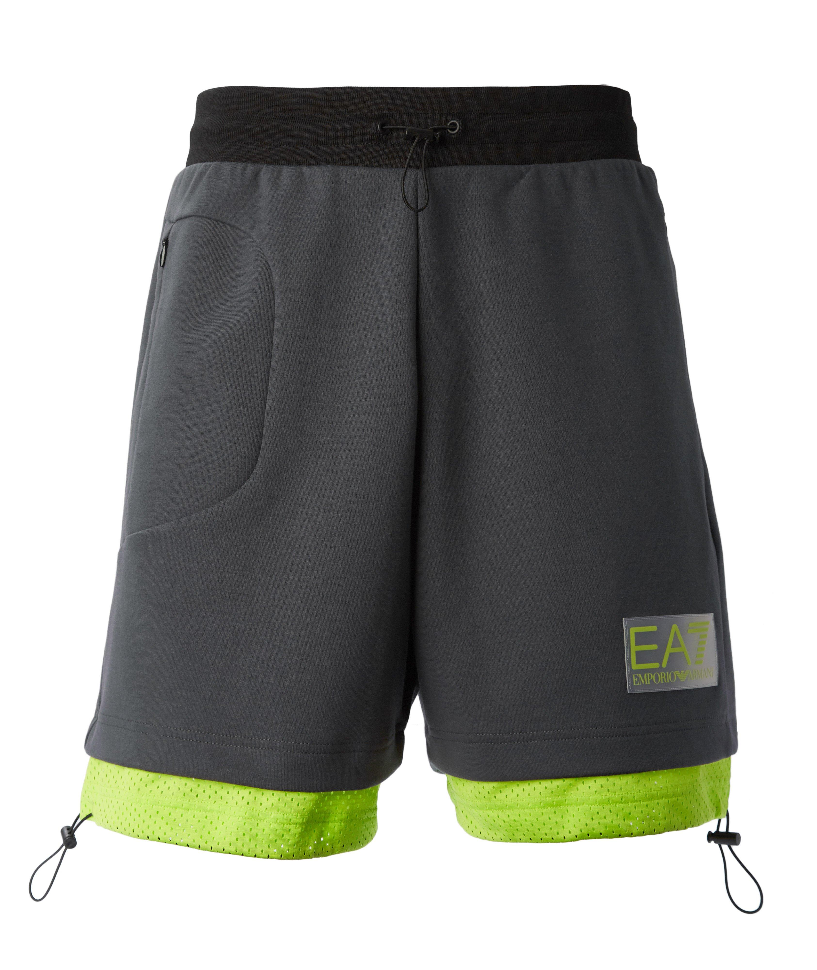 Cotton-Blend Jersey Bermuda Shorts image 0