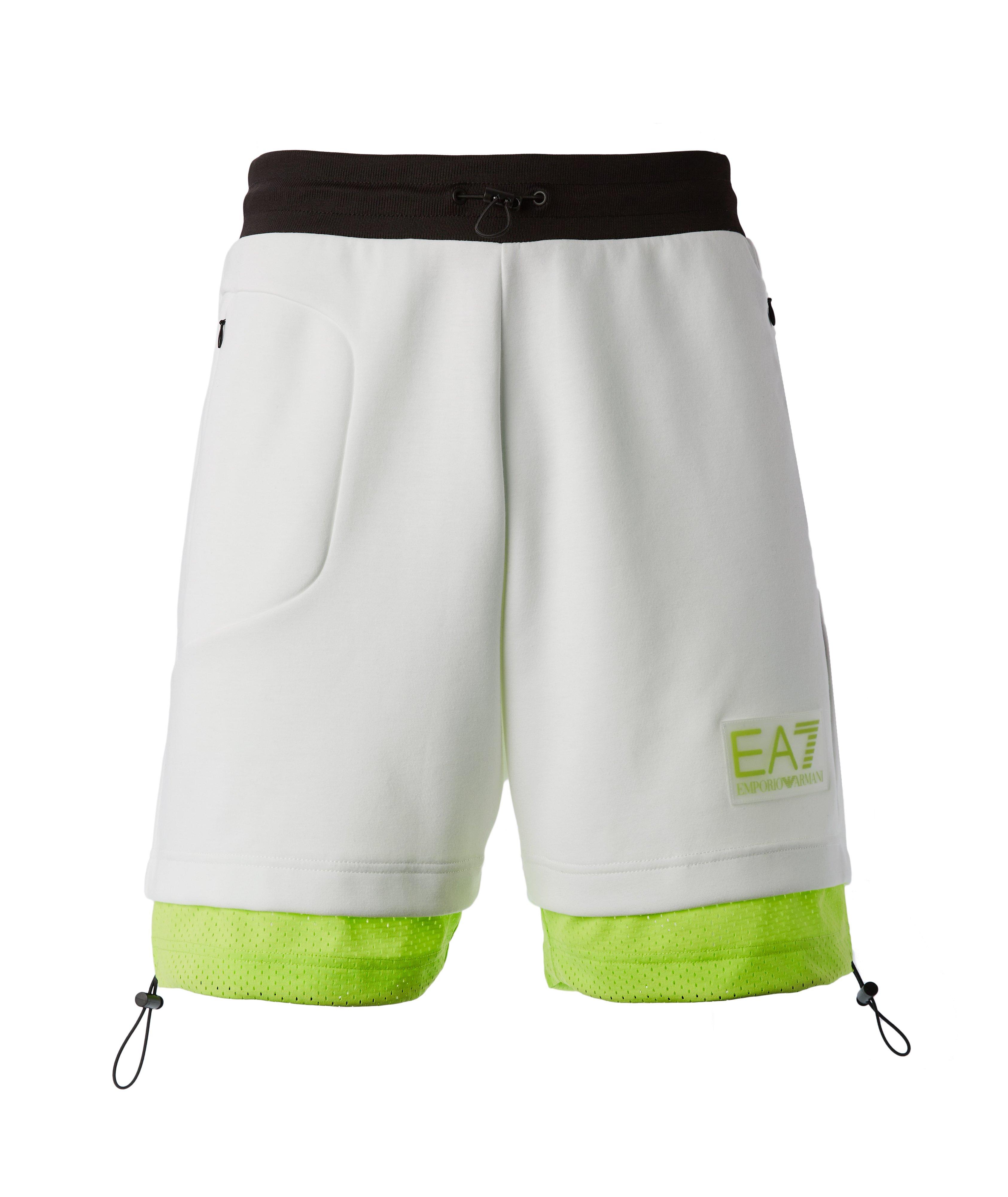 Cotton-Blend Jersey Bermuda Shorts image 0