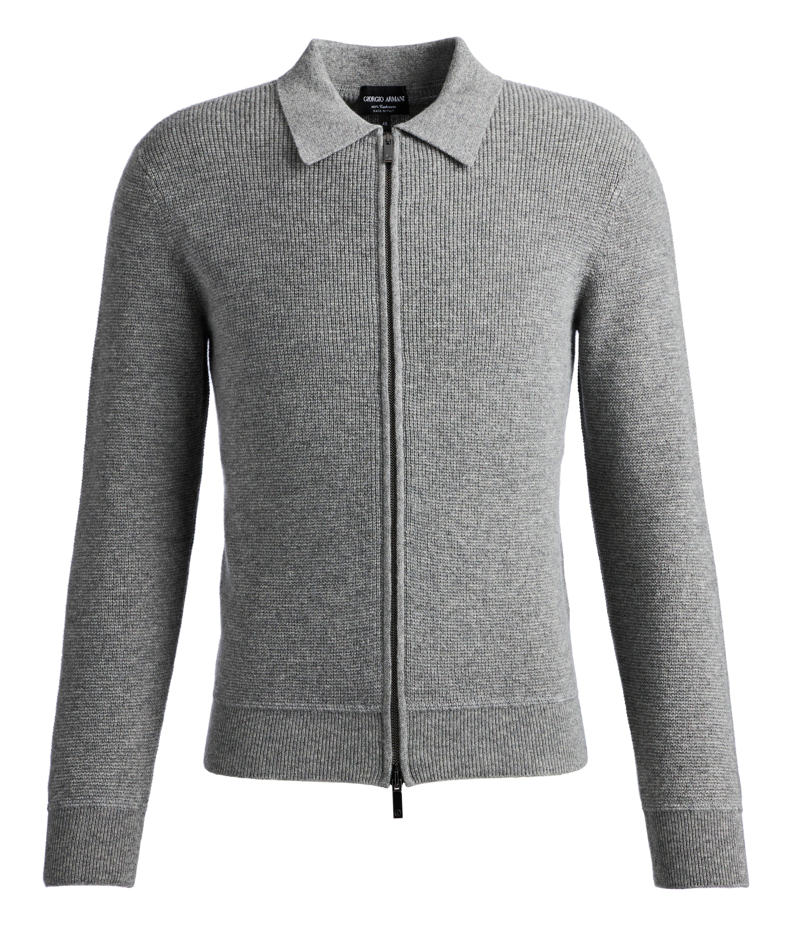 Zip-Up Cashmere Sweater image 0