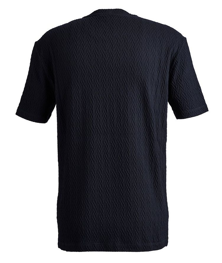 T-shirt en tissu extensible texturé image 1