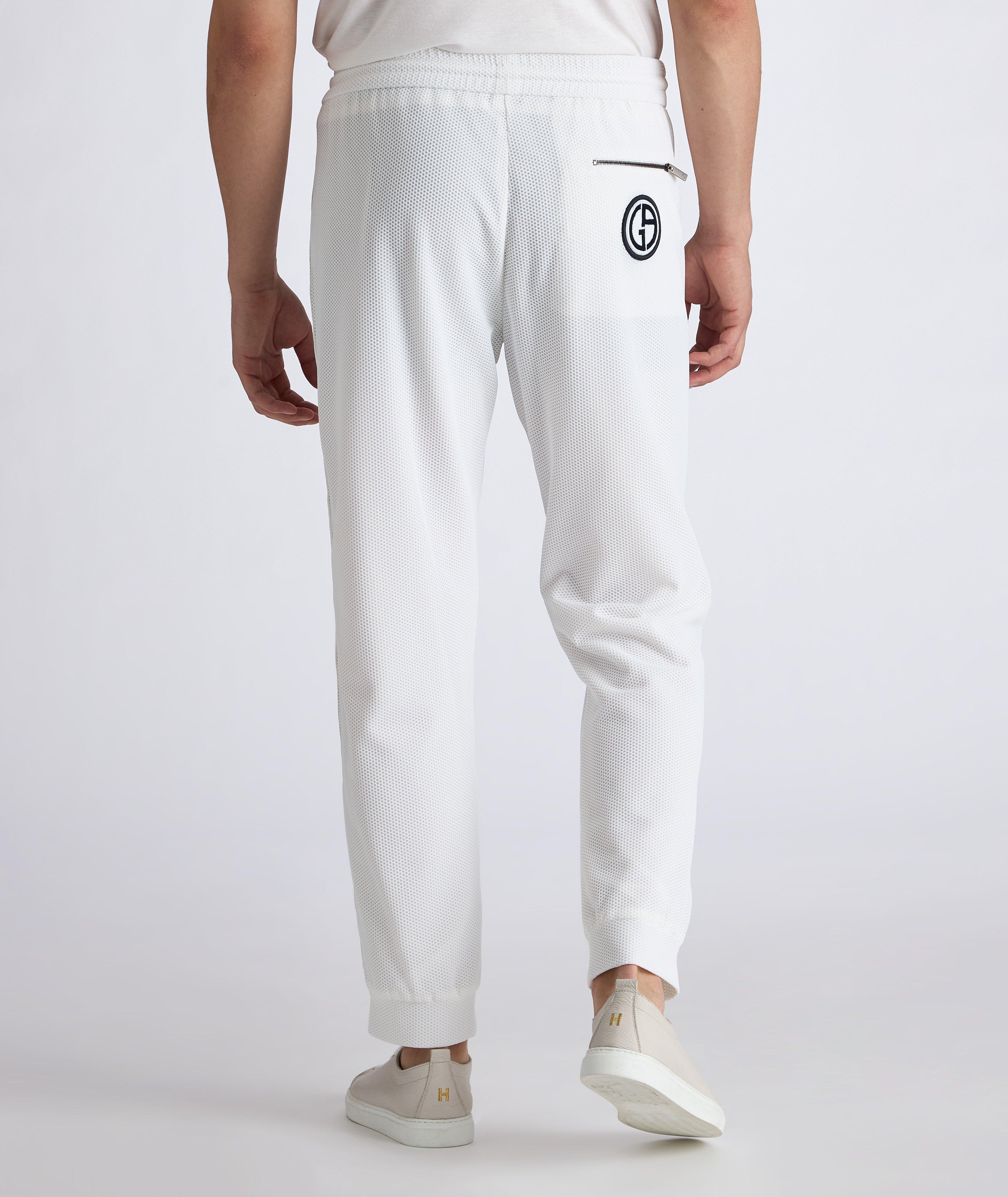 Waffle-Knit Track Pants image 2