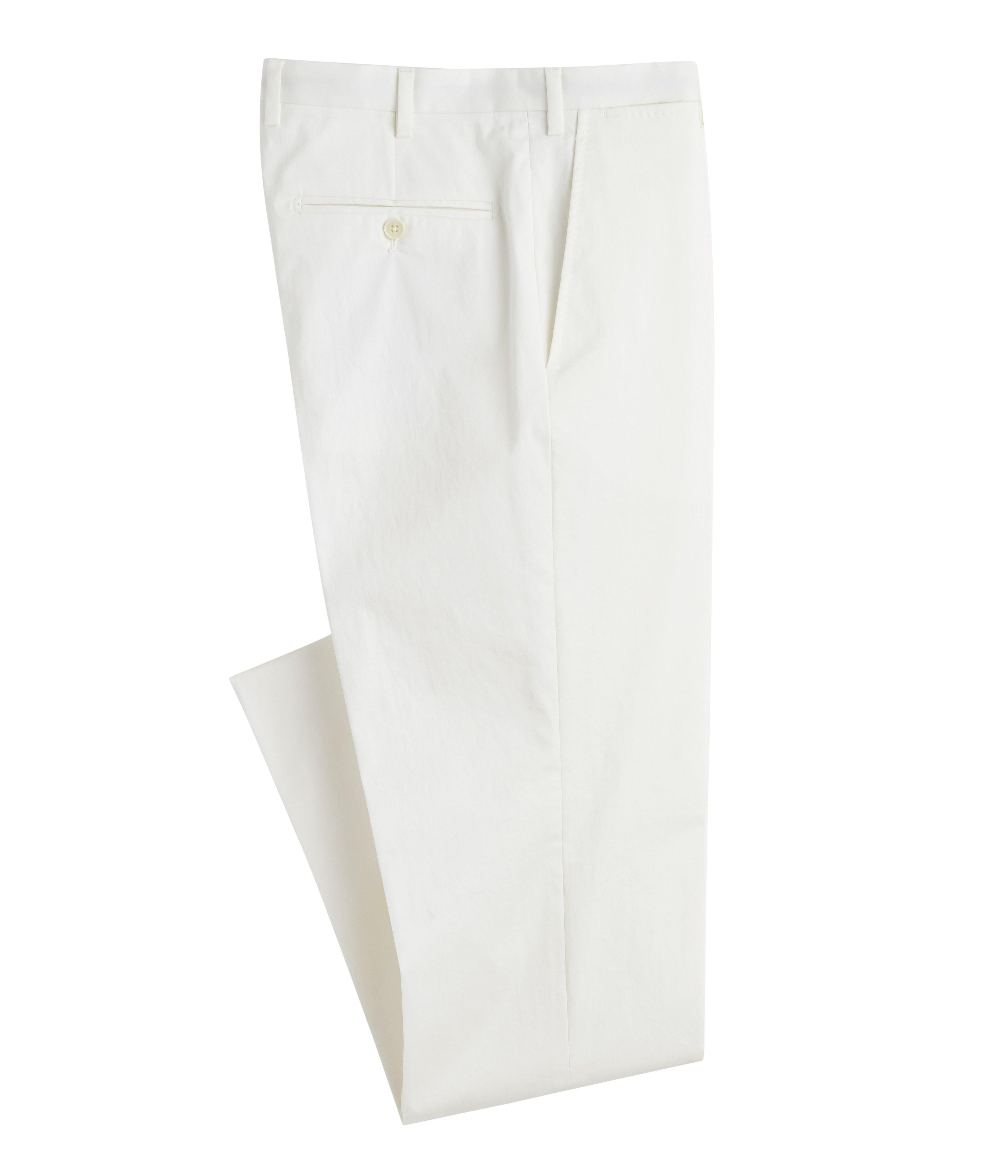 Stretch-Cotton Dress Pants image 0