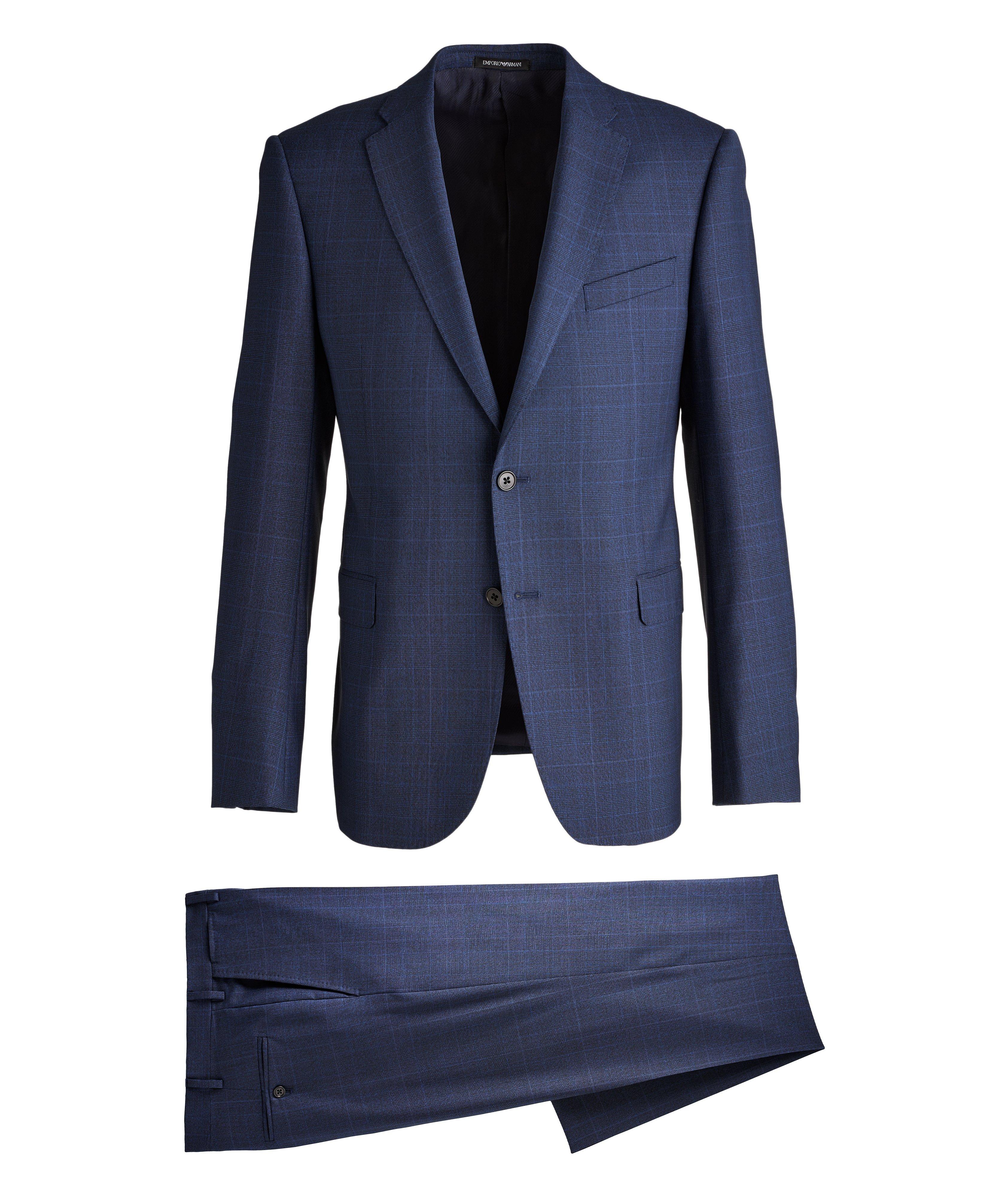 Emporio Armani M-Line Contemporary Fit Wool Suit | Suits | Harry Rosen