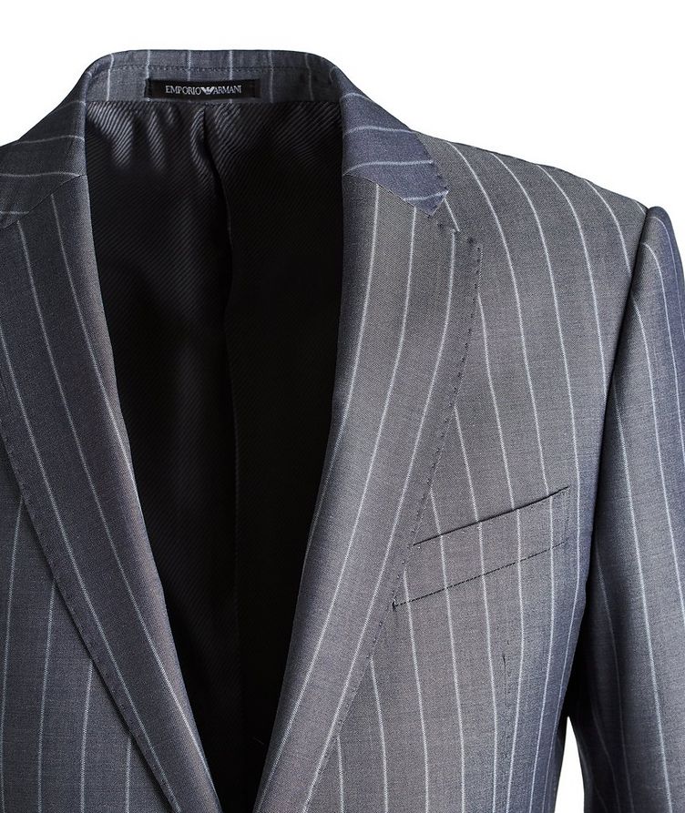 M-Line Striped Wool-Blend Suit image 2