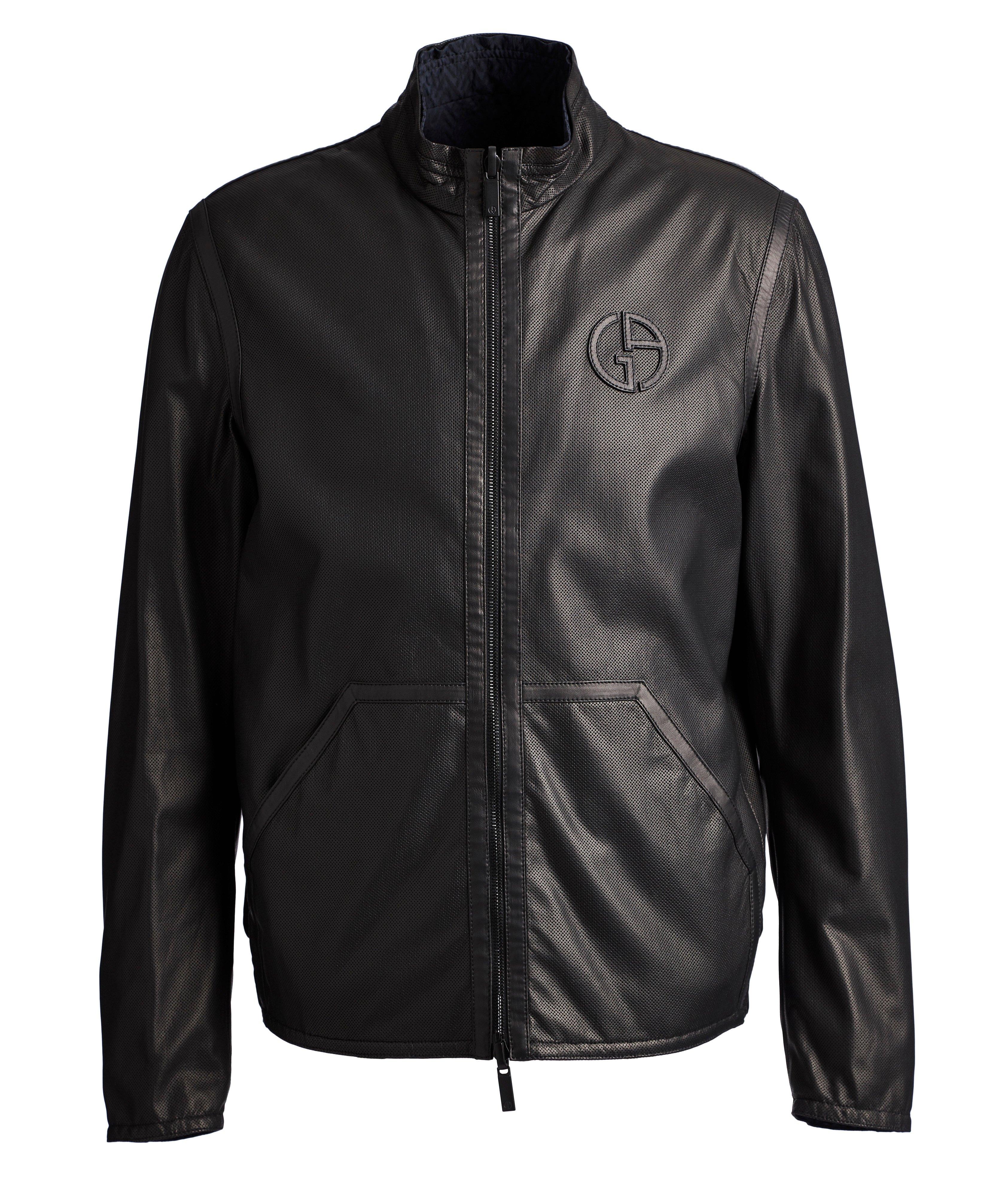Reversible Leather Jacket image 0