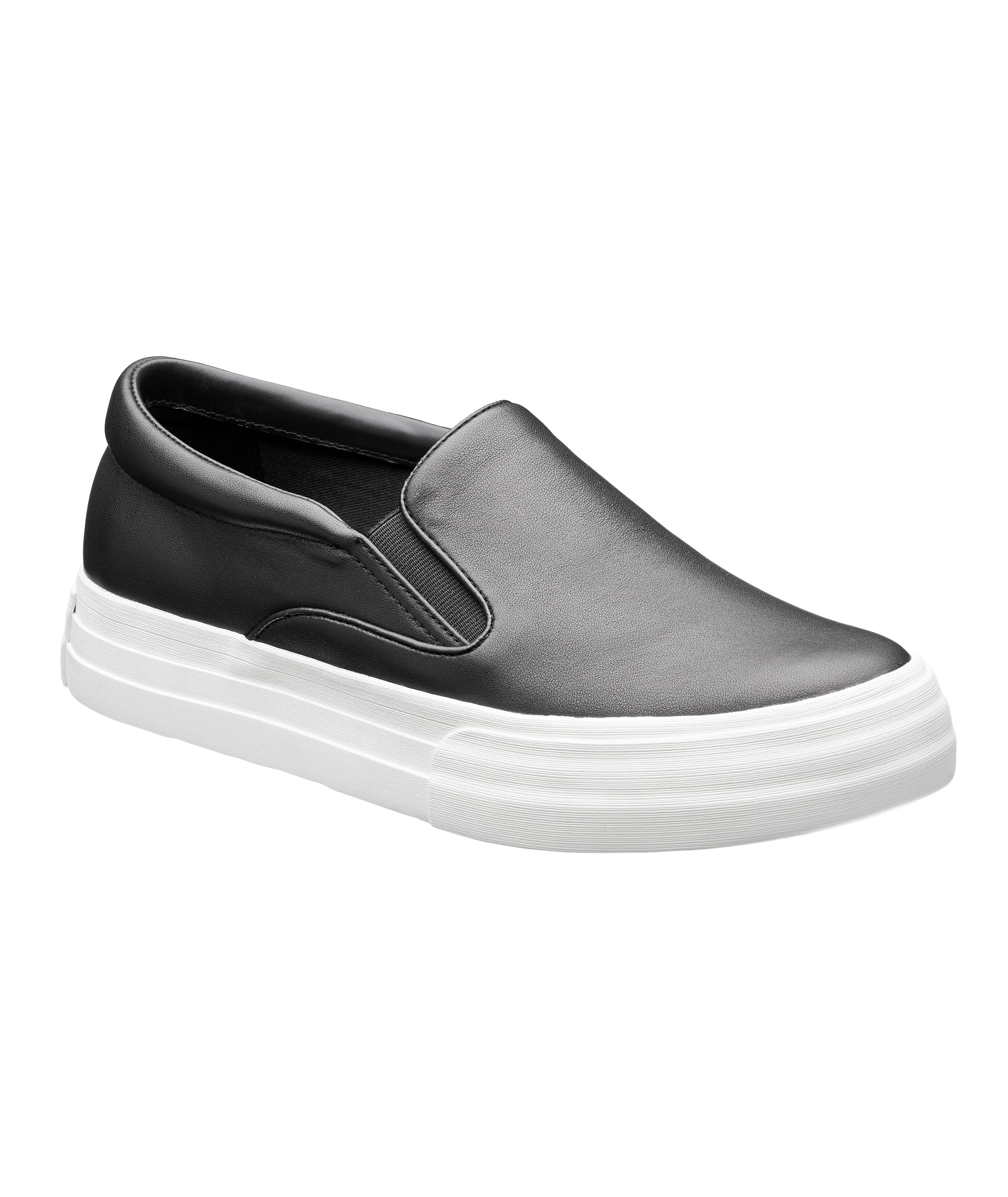 Slip-On Leather Sneakers image 0