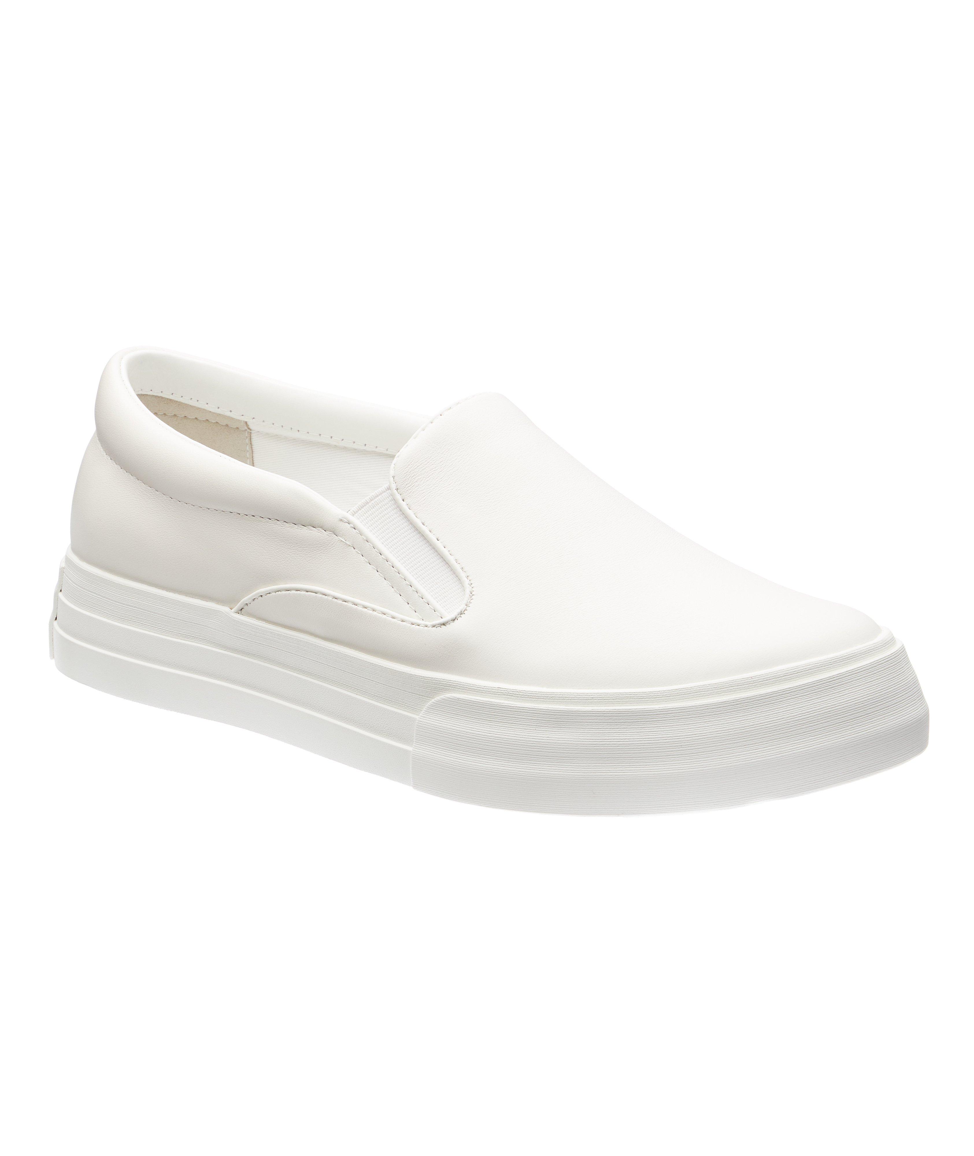 Slip-On Leather Sneakers image 0