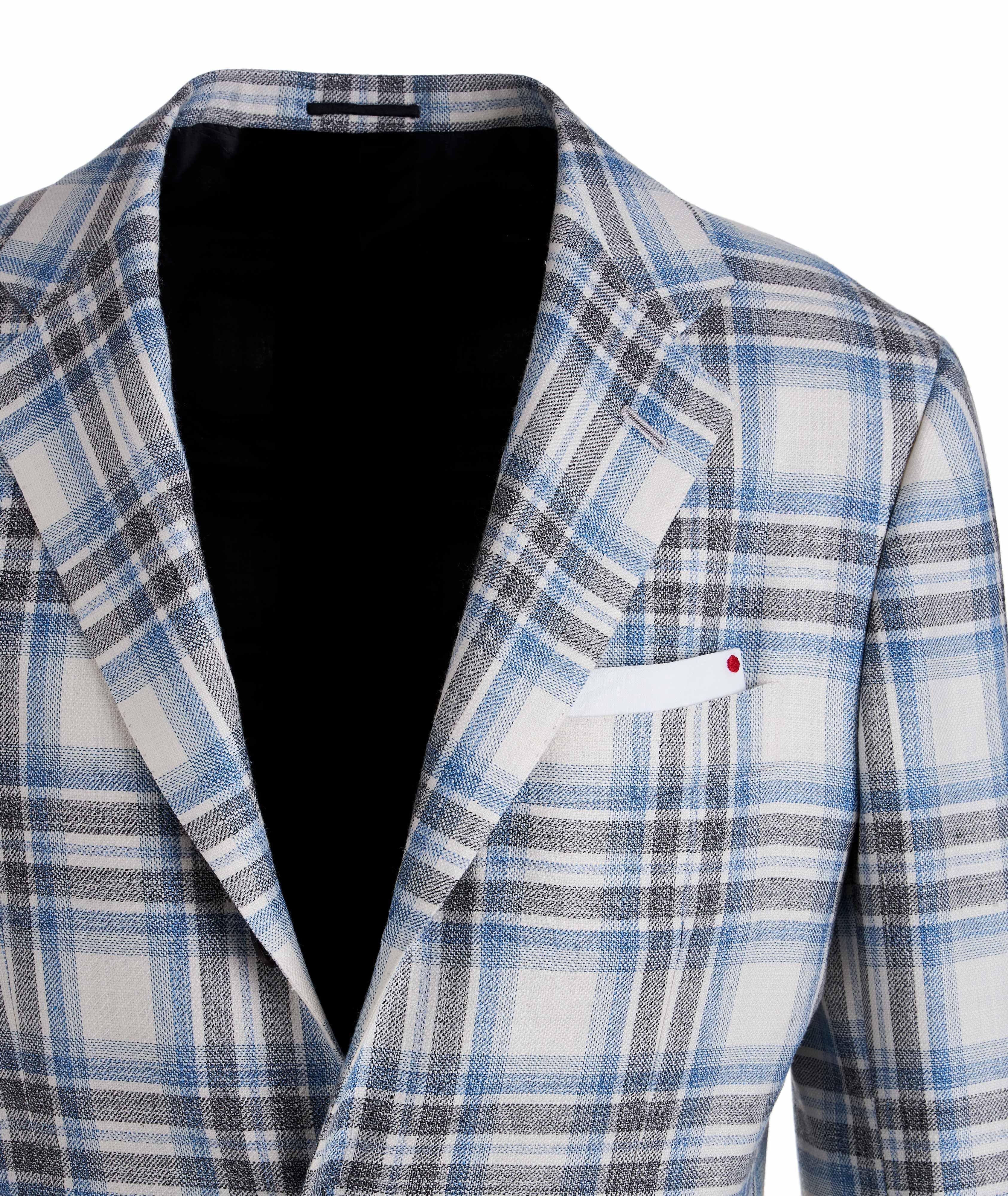 Cashmere, Wool, Silk, and Linen Sports Jacket image 2