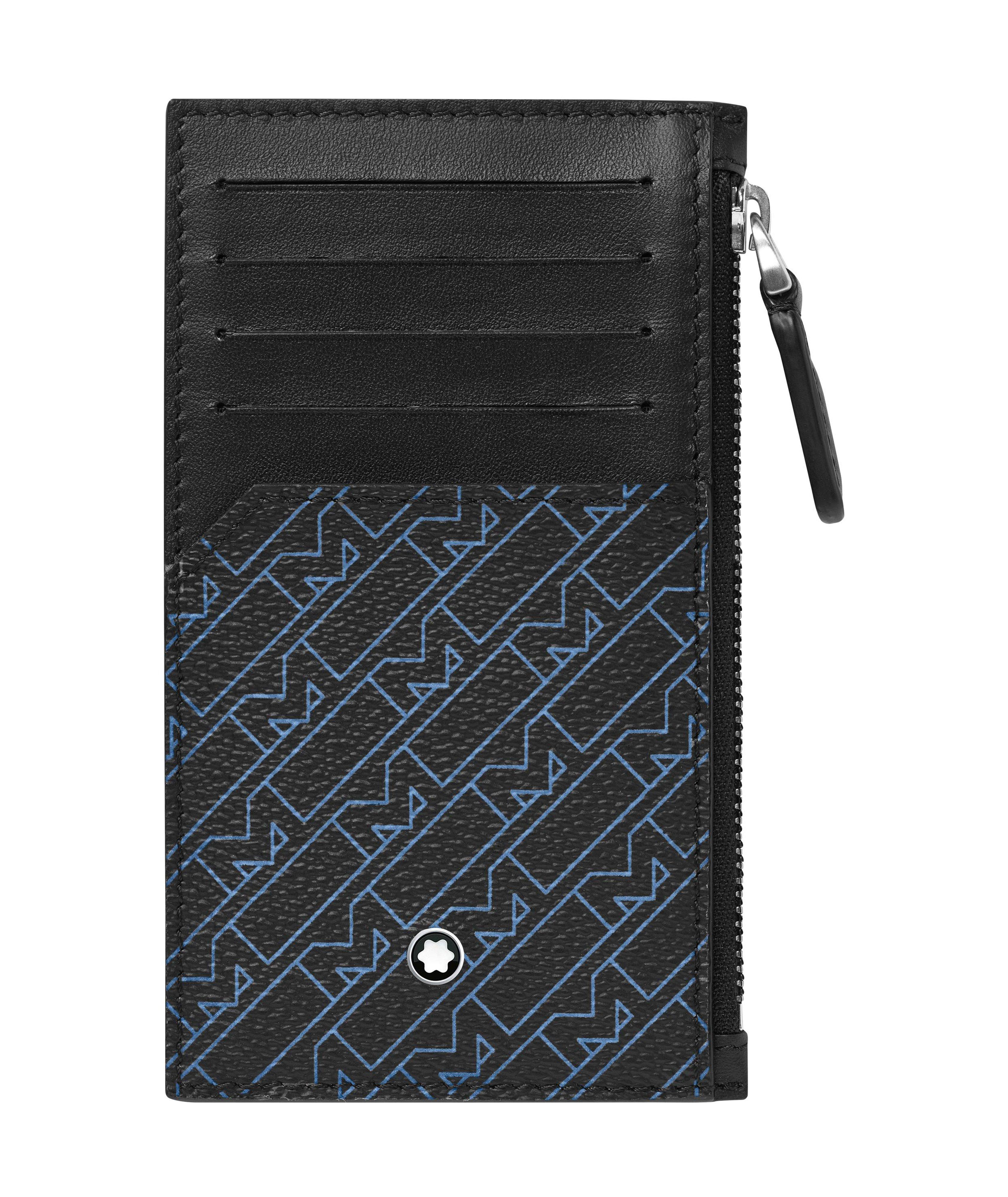 M_Gram Printed Leather Zippered Cardholder image 0