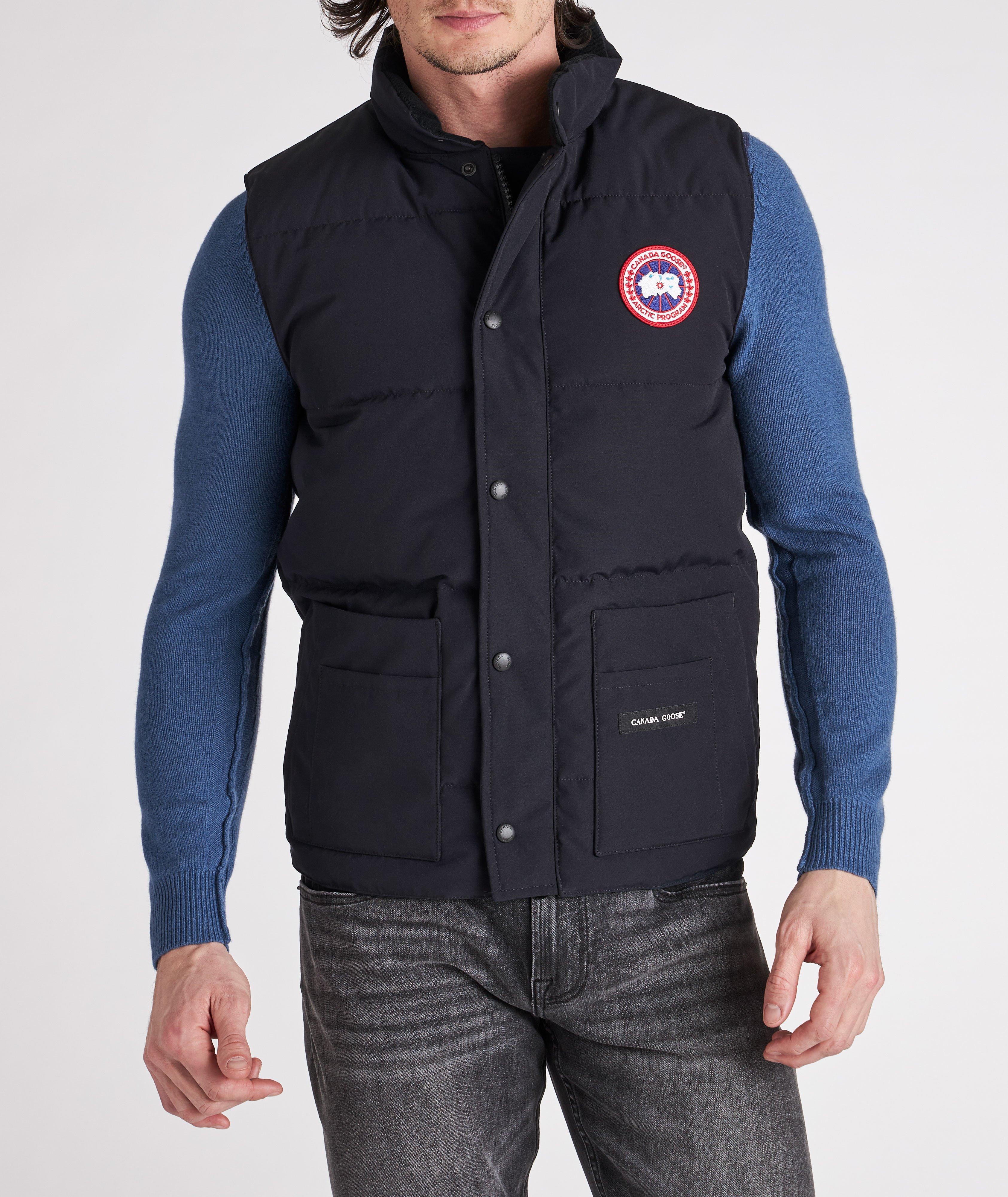 Canada goose freestyle hotsell crew vest black label