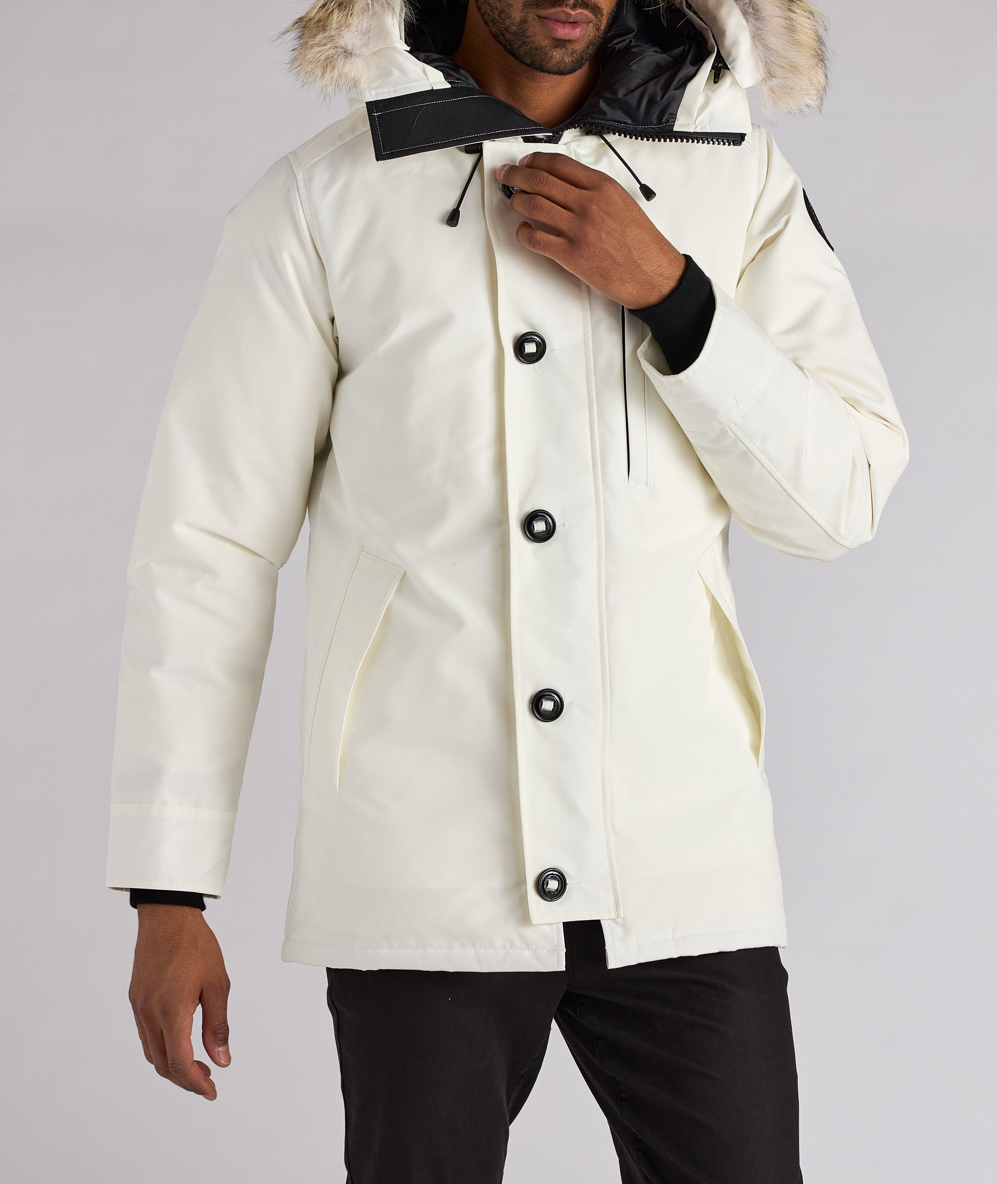 Canada goose clearance chateau parka white