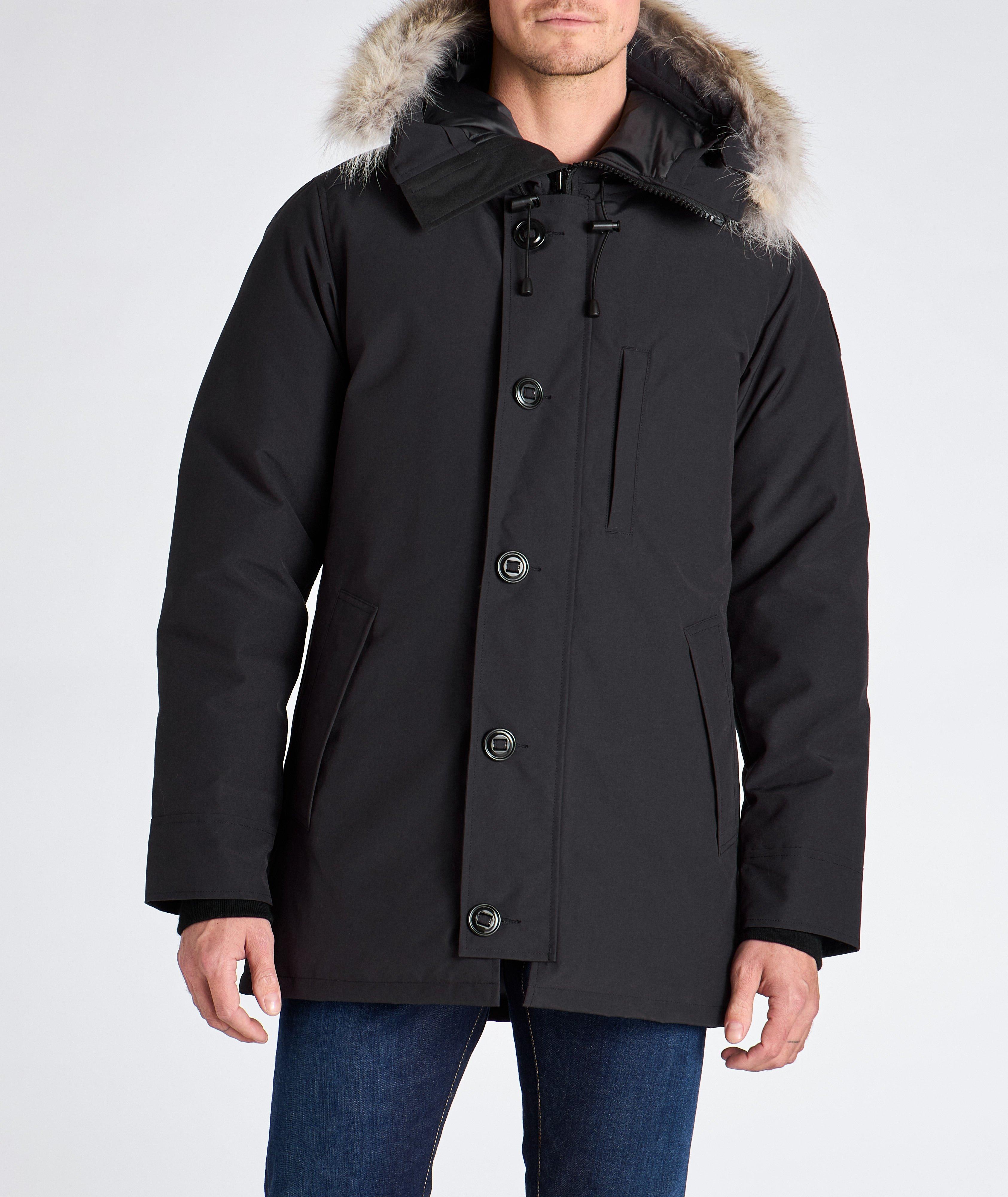 2022 LIMITED BLACK LABEL EDITION BLACK CANADA GOOSE CHATEAU M/M PARKA  JACKET 