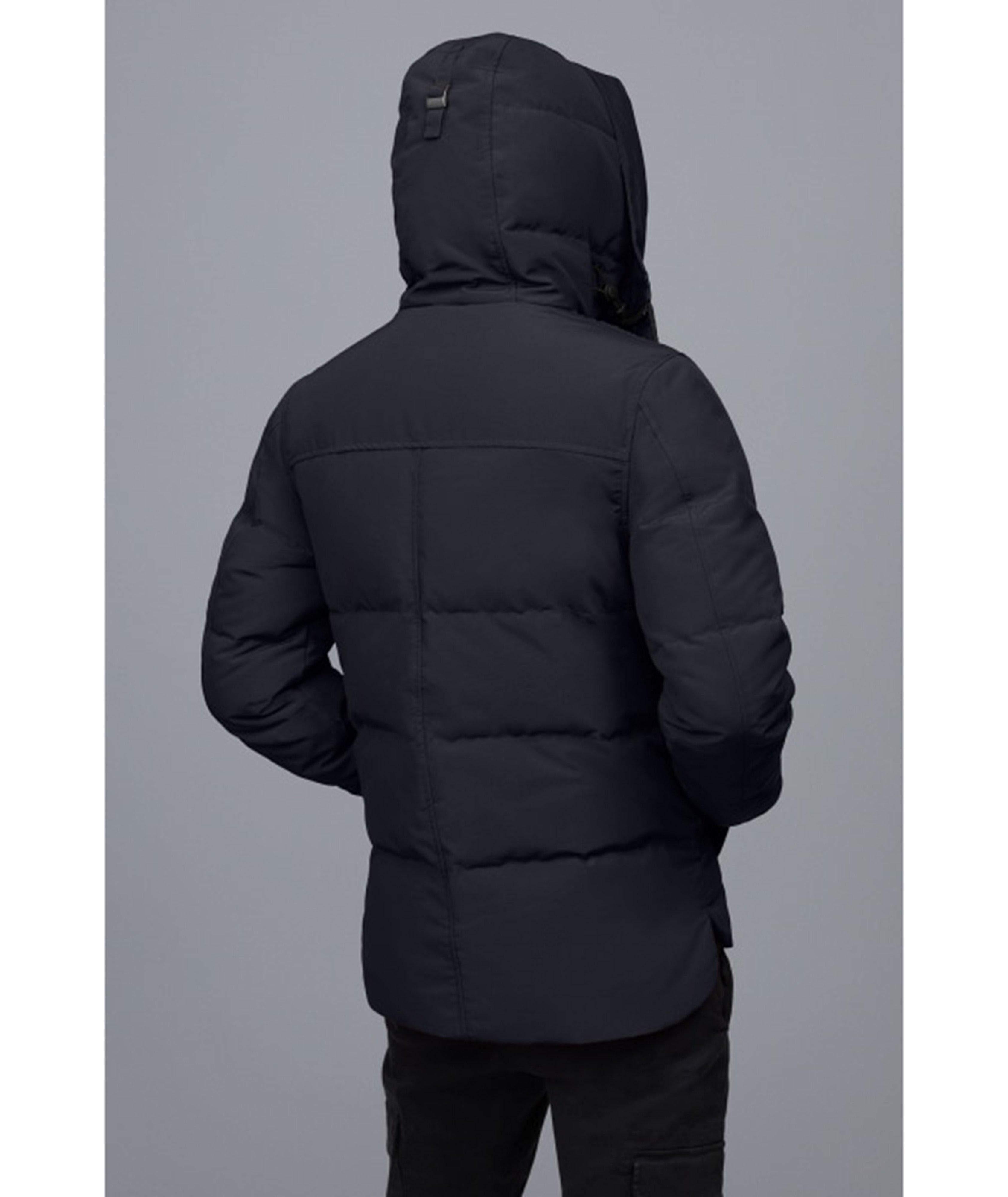 Canada goose macmillan parka black hot sale label review