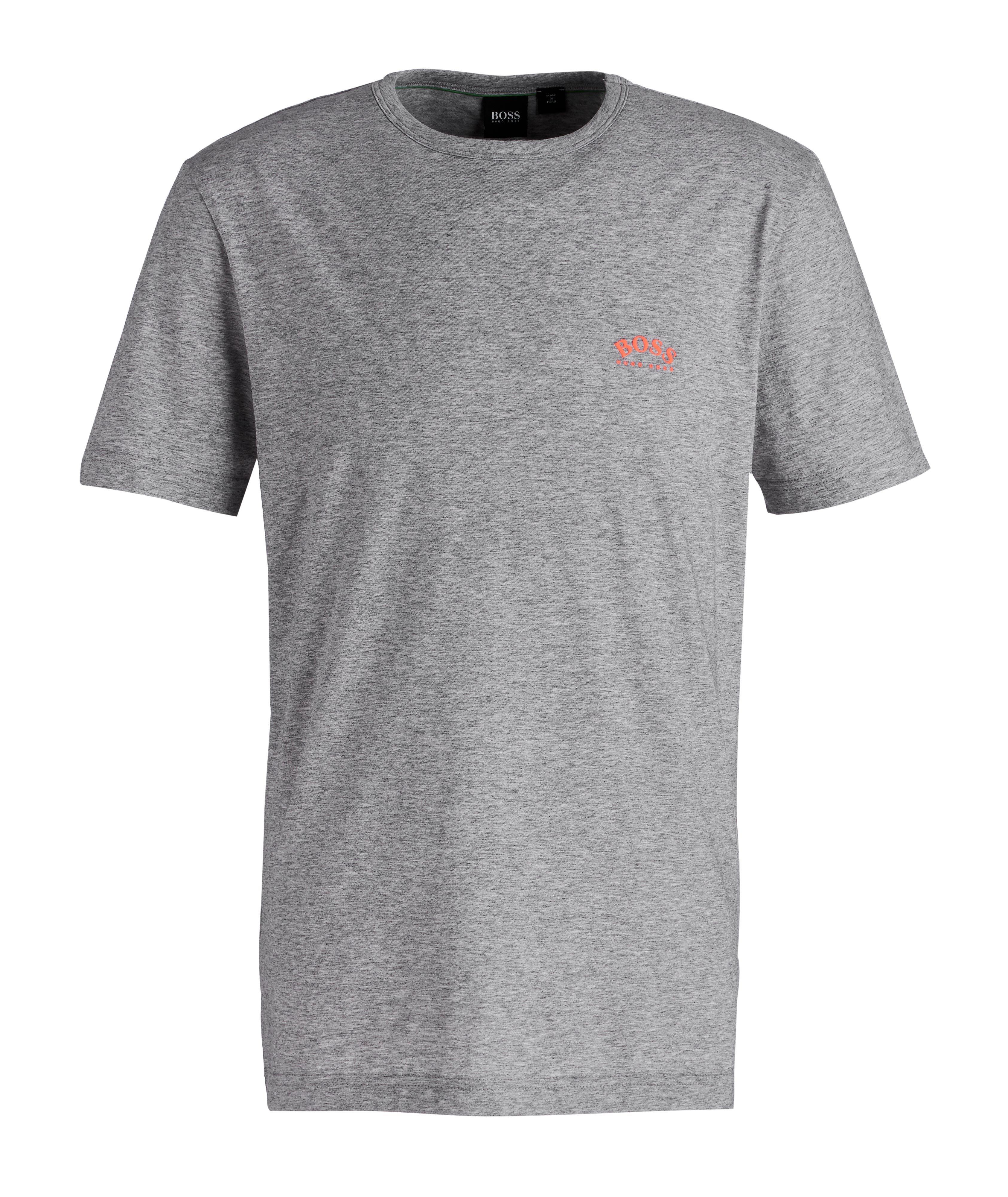 Curved Cotton T-Shirt image 0